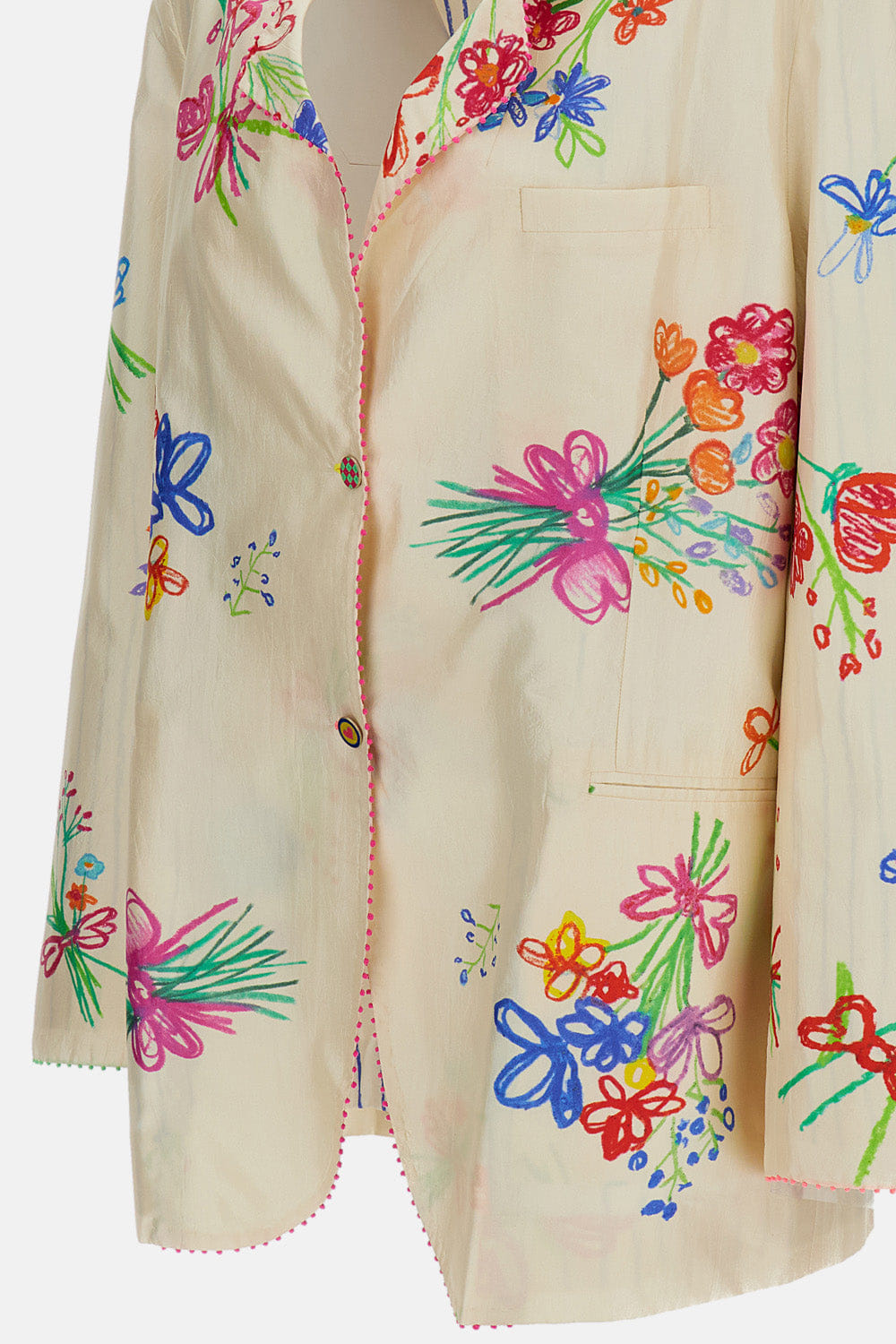 Péro BLAZER IN SETA