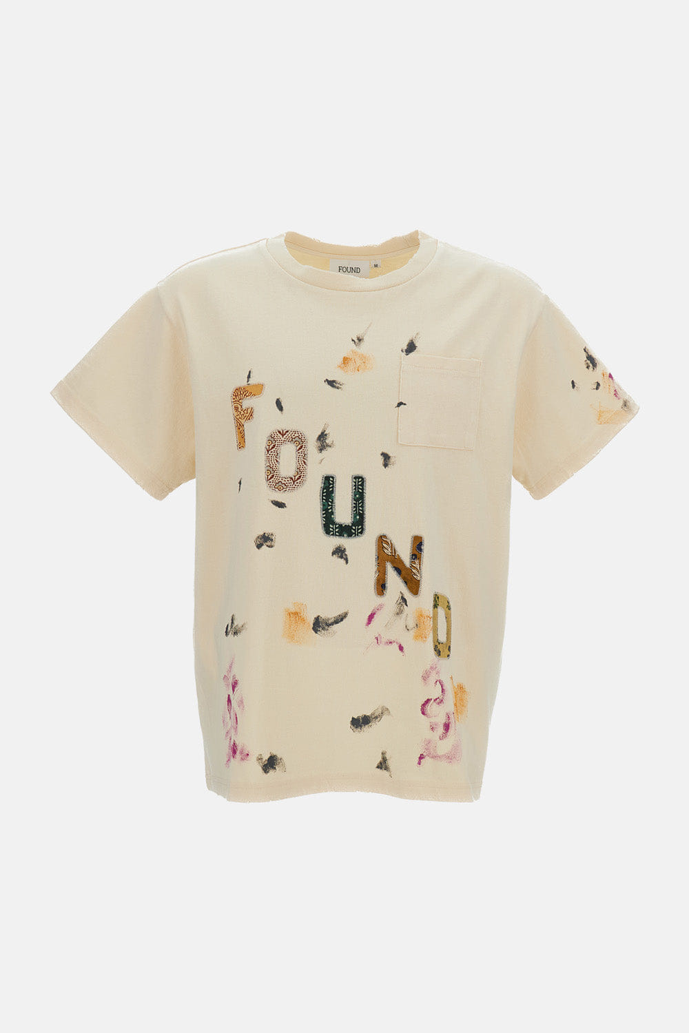 Found T-SHIRT TAPESTRY LOGO PAINT
