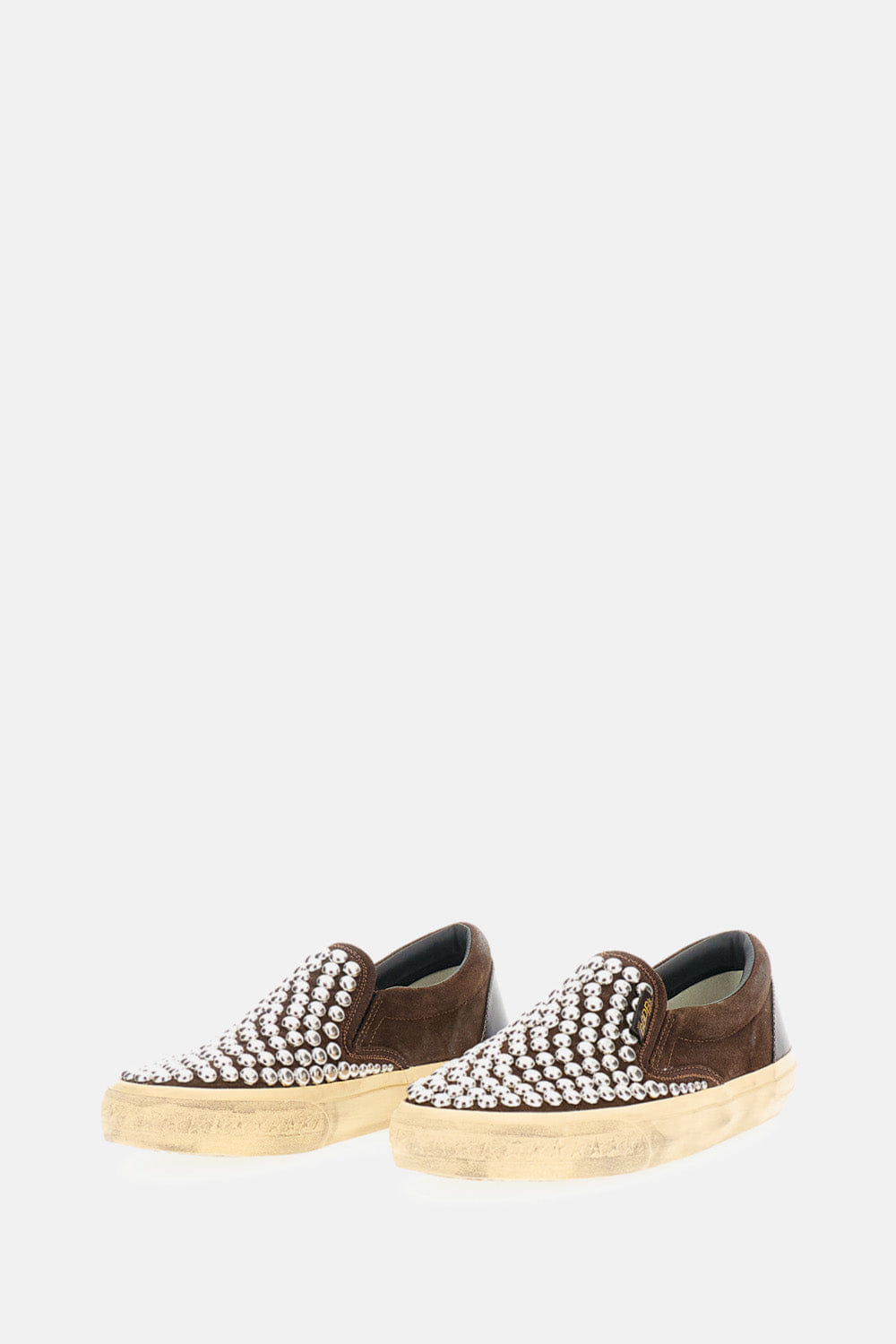 Golden Goose SLIP ON SNEAKERS CON BORCHIE