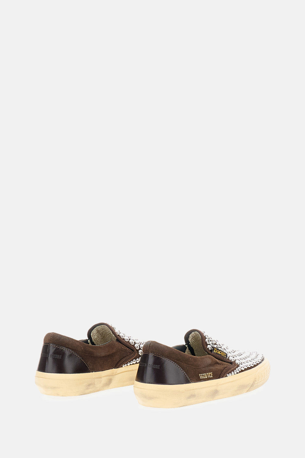 Golden Goose SLIP ON SNEAKERS CON BORCHIE