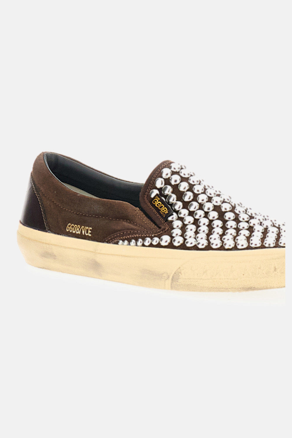 Golden Goose SLIP ON SNEAKERS CON BORCHIE
