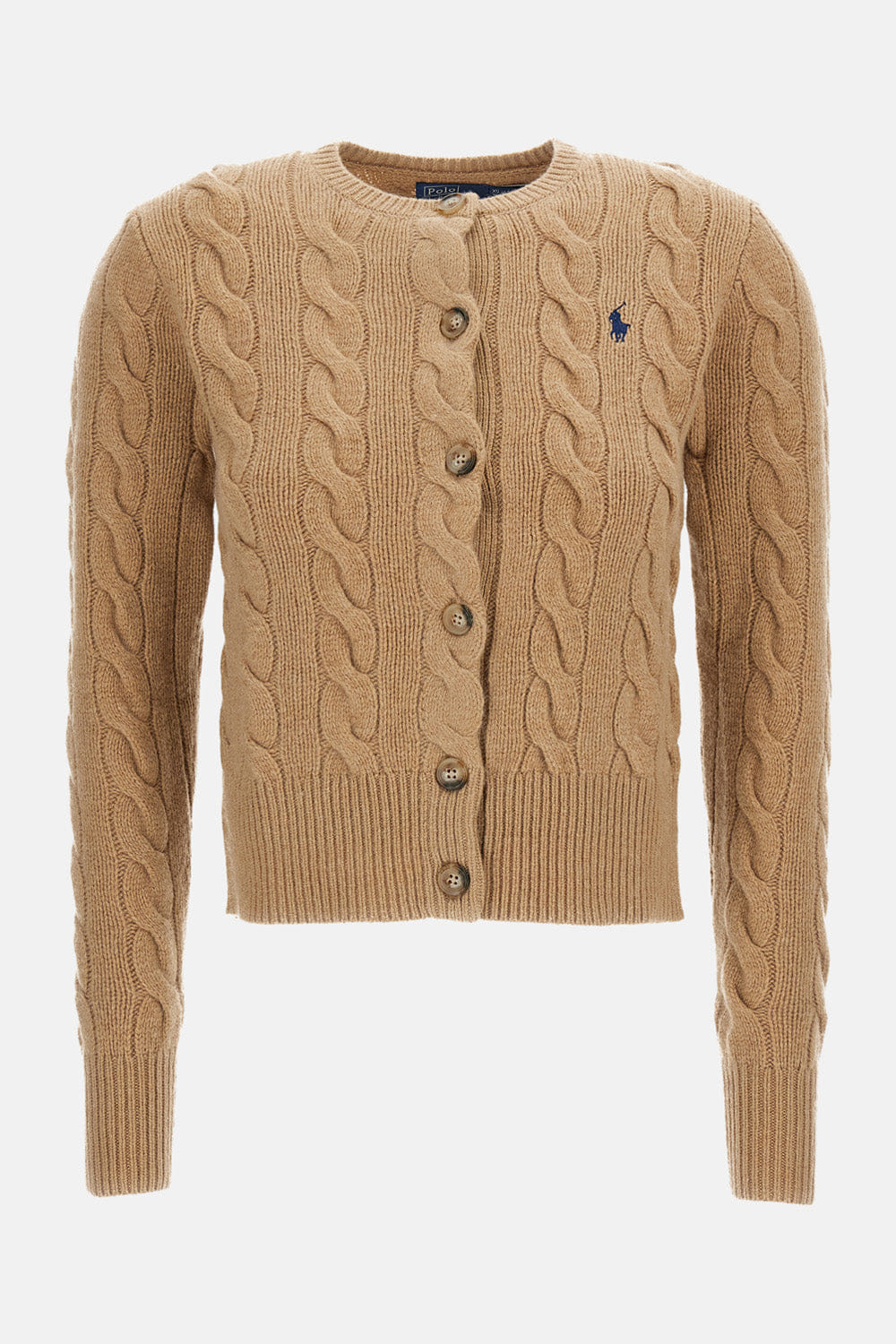Polo Ralph Lauren CARDIGAN CORTO A TRECCE