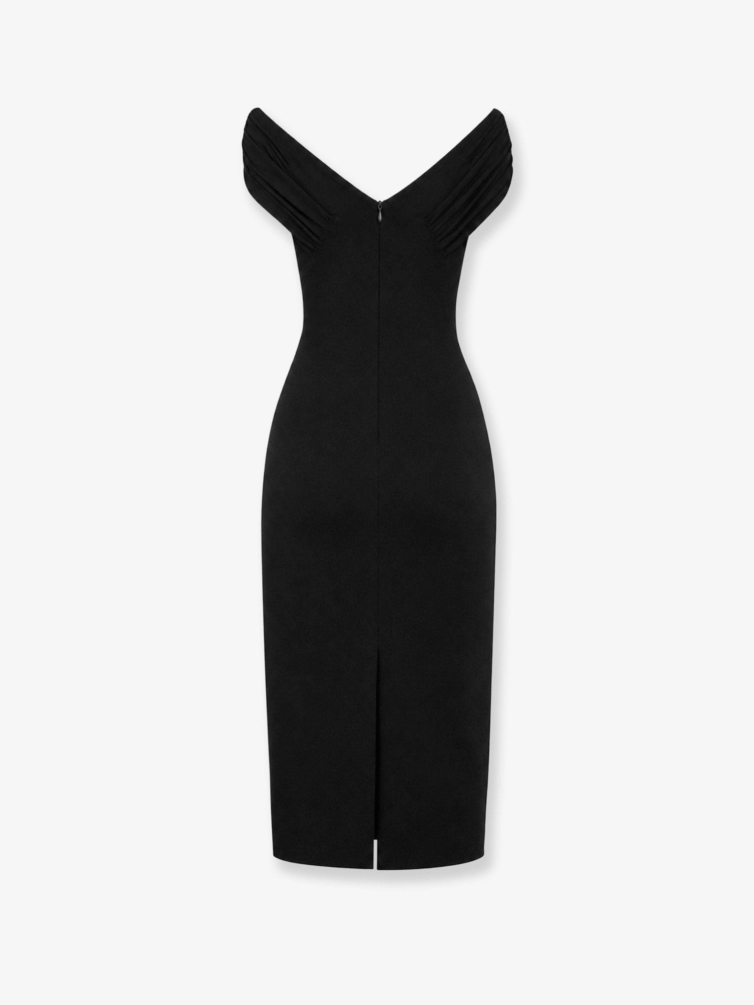 Dolce & Gabbana Fitted organzino crêpe dress