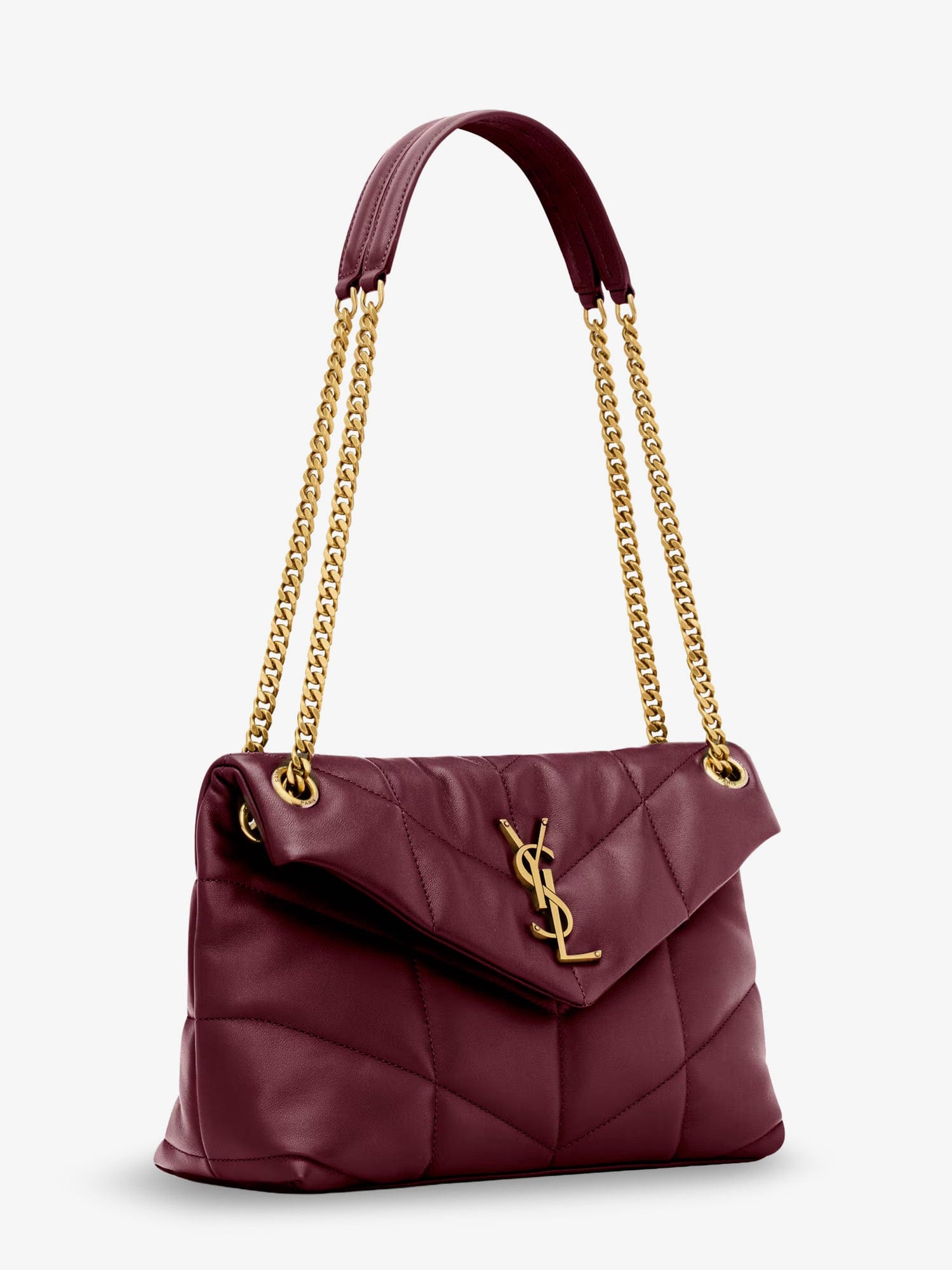 Saint Laurent Loulou Puffer matelassé leather shoulder bag
