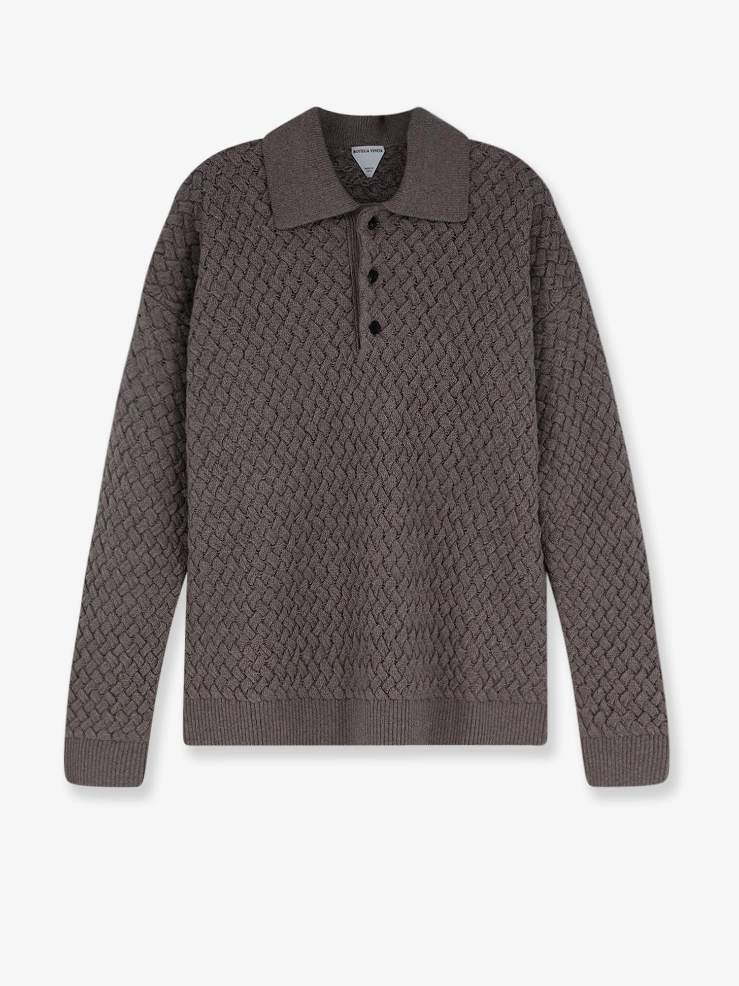 Bottega Veneta Wool sweater with Intrecciato motif