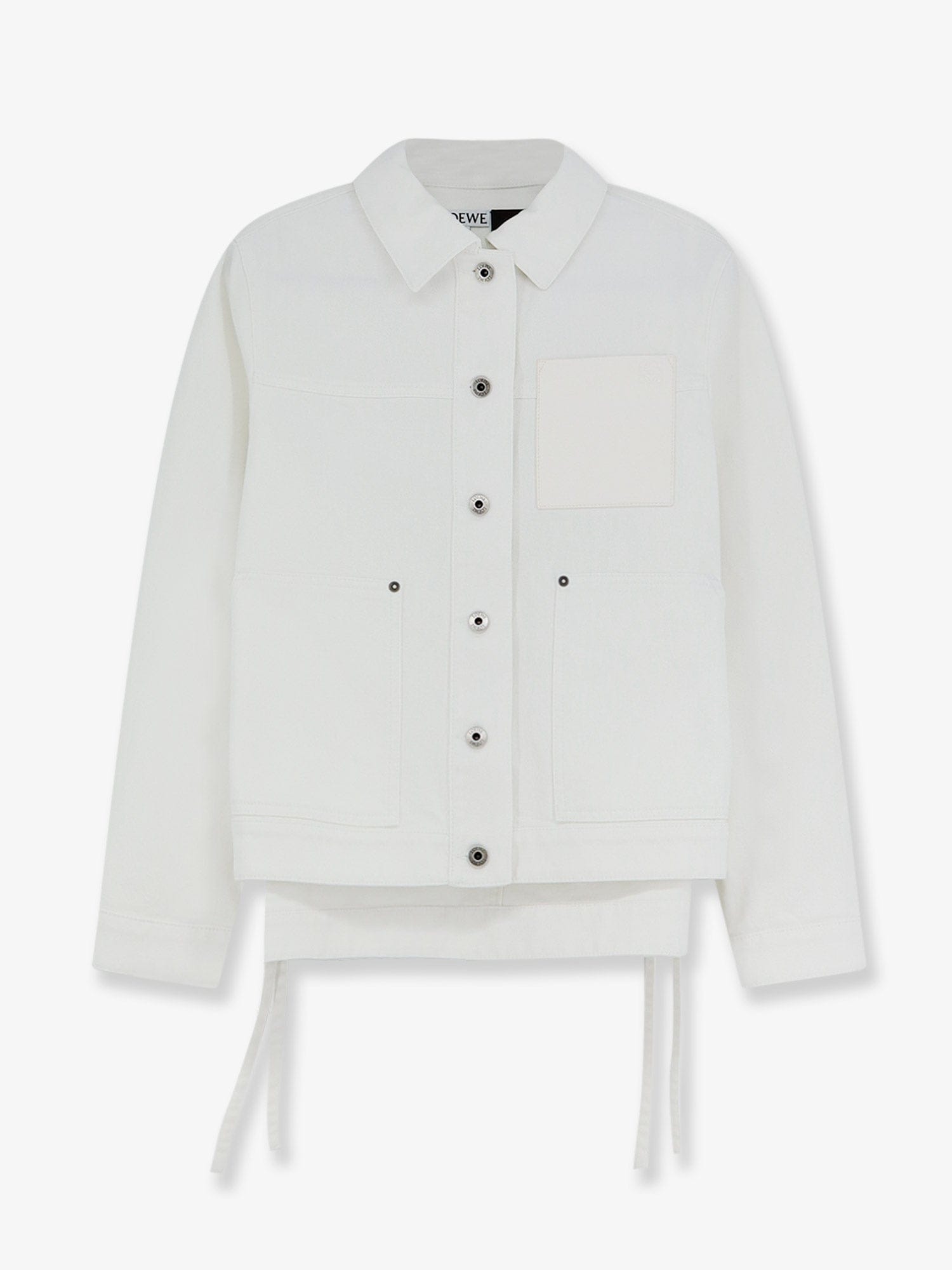 Loewe Paula's Ibiza-Workwear white denim jacket
