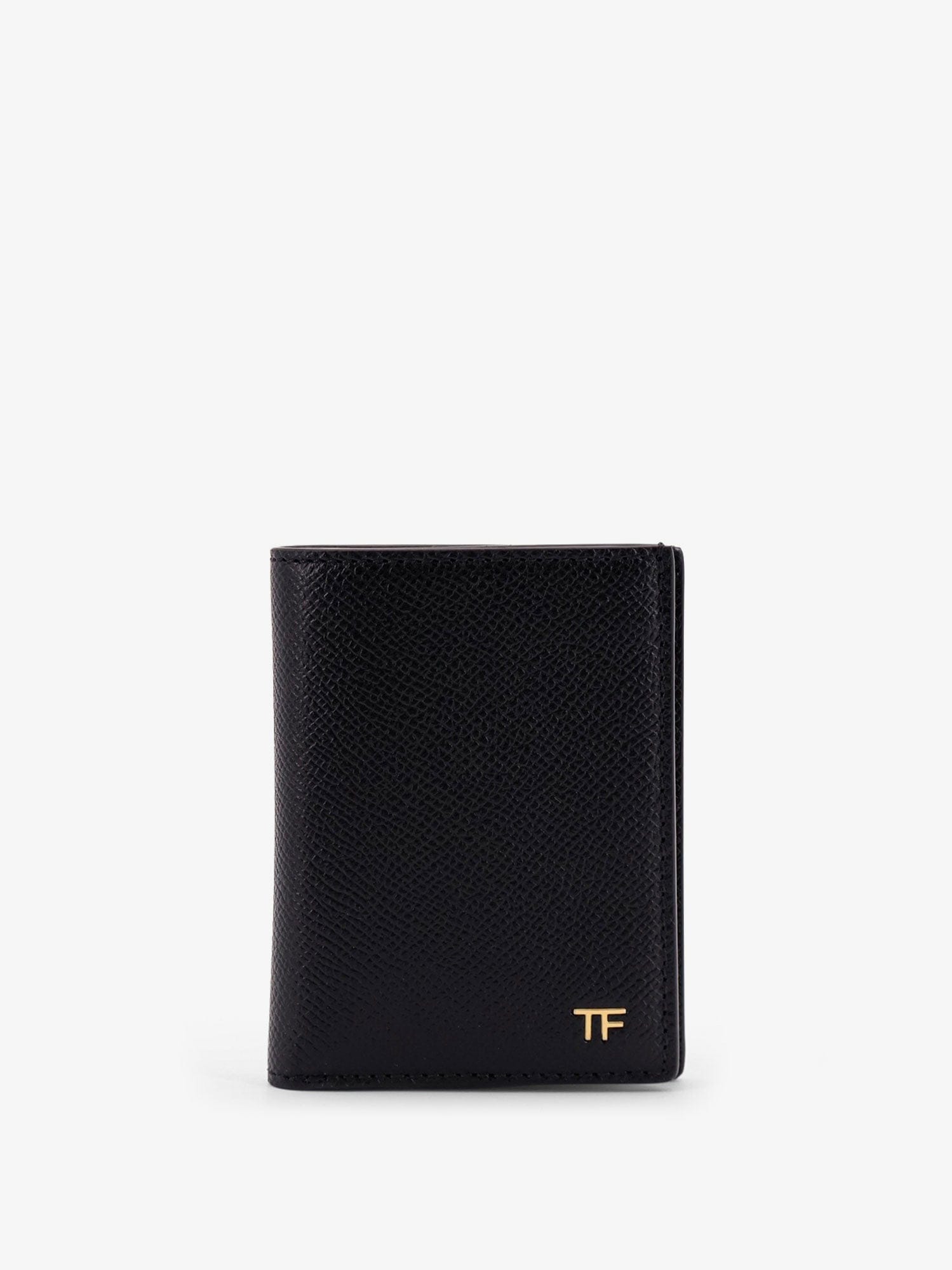 TOM FORD Leather card holder with logo