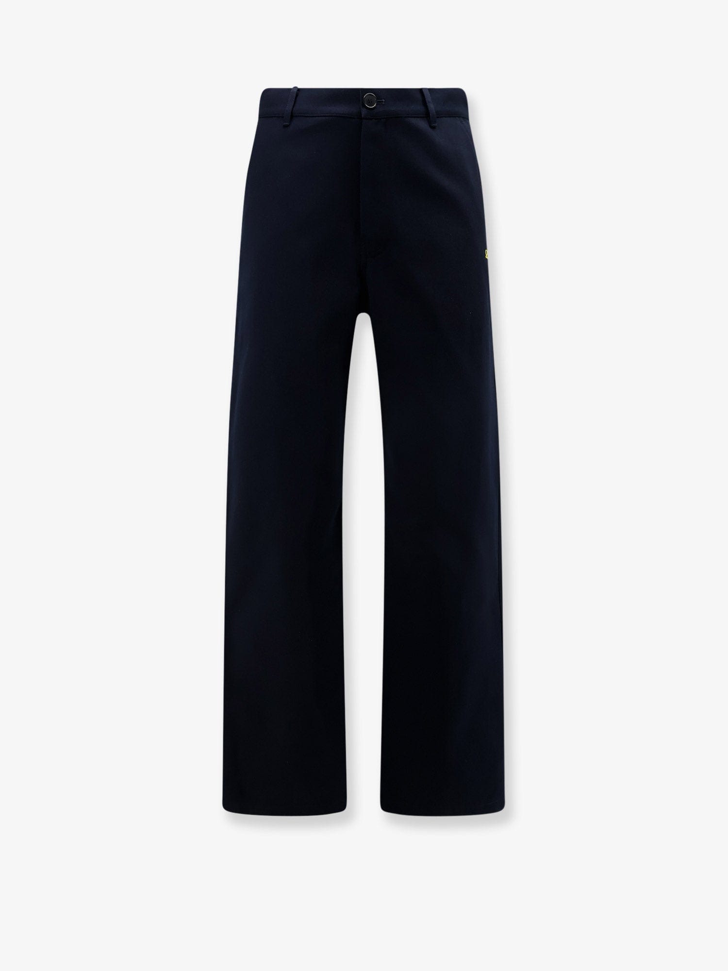 Loewe Denim trousers with contrasting embroidered logo