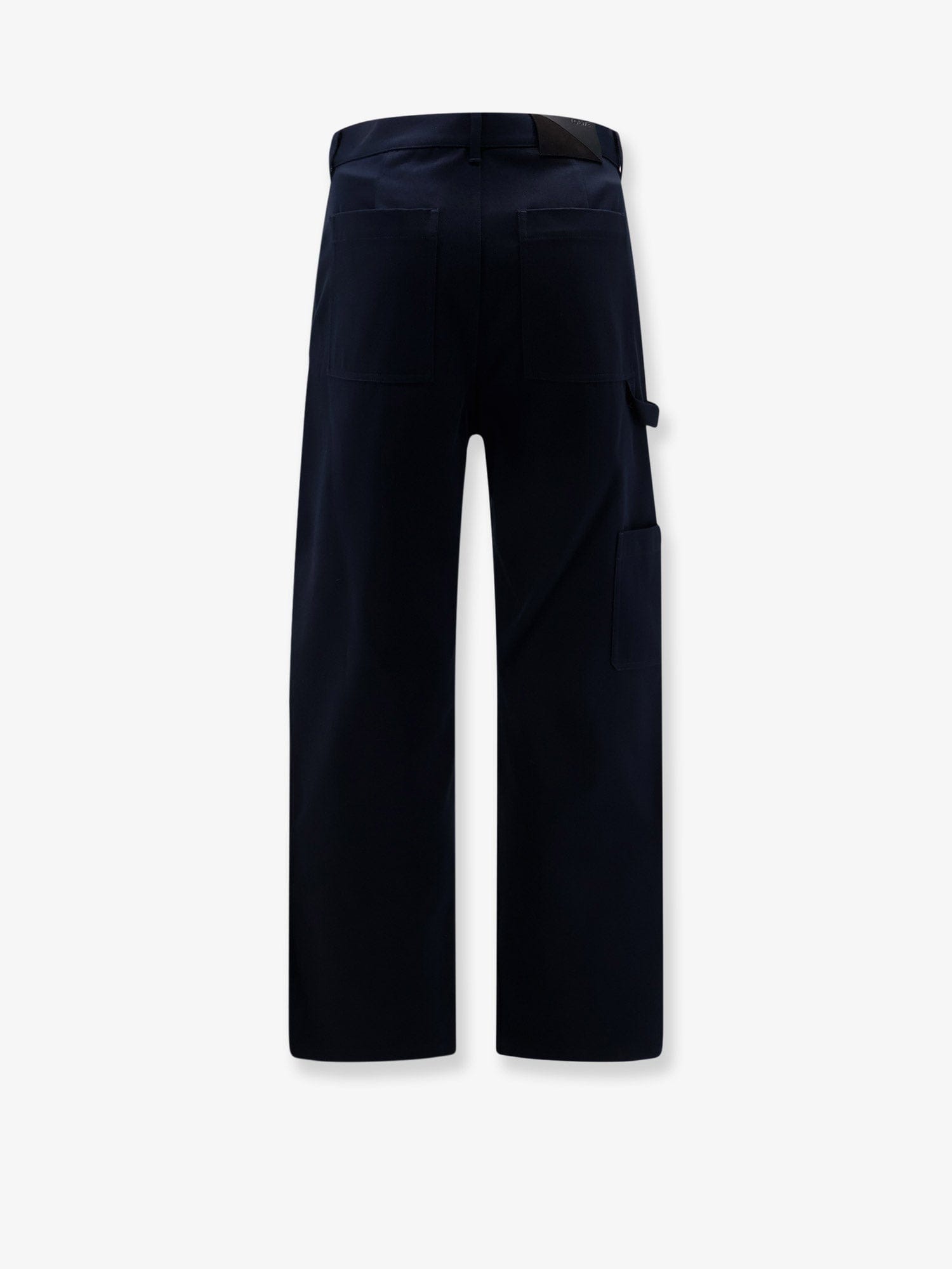 Loewe Denim trousers with contrasting embroidered logo