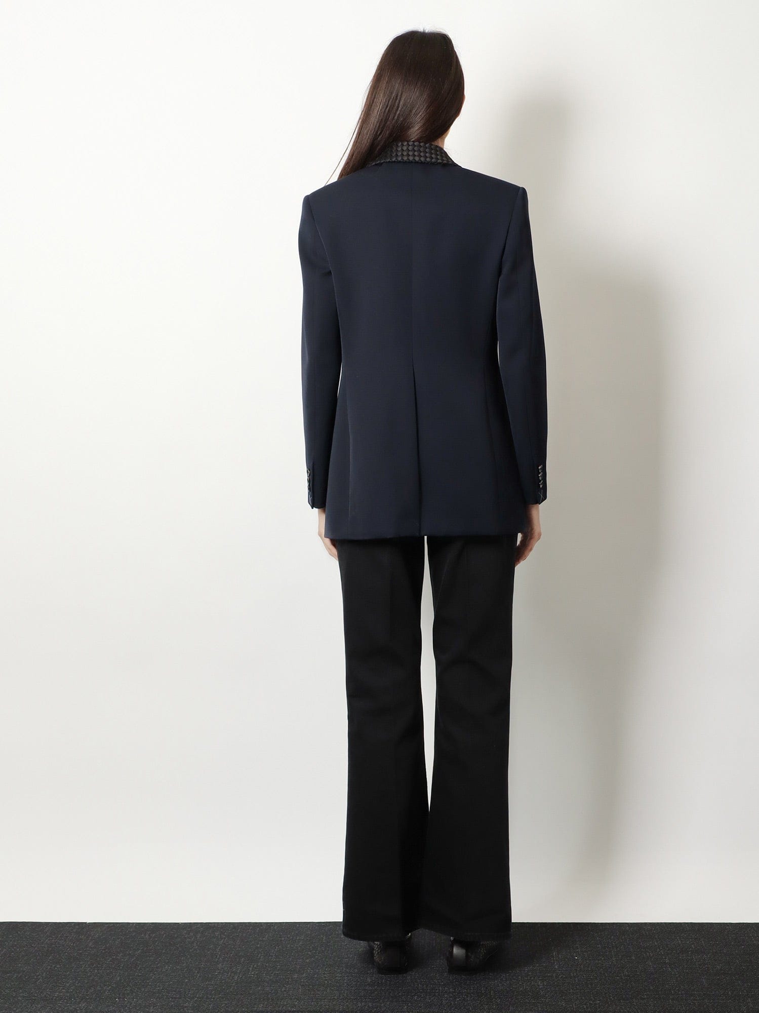 Bottega Veneta Wool blazer with Intrecciato detail