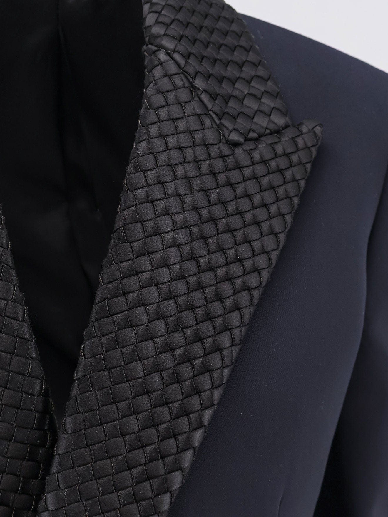 Bottega Veneta Wool blazer with Intrecciato detail