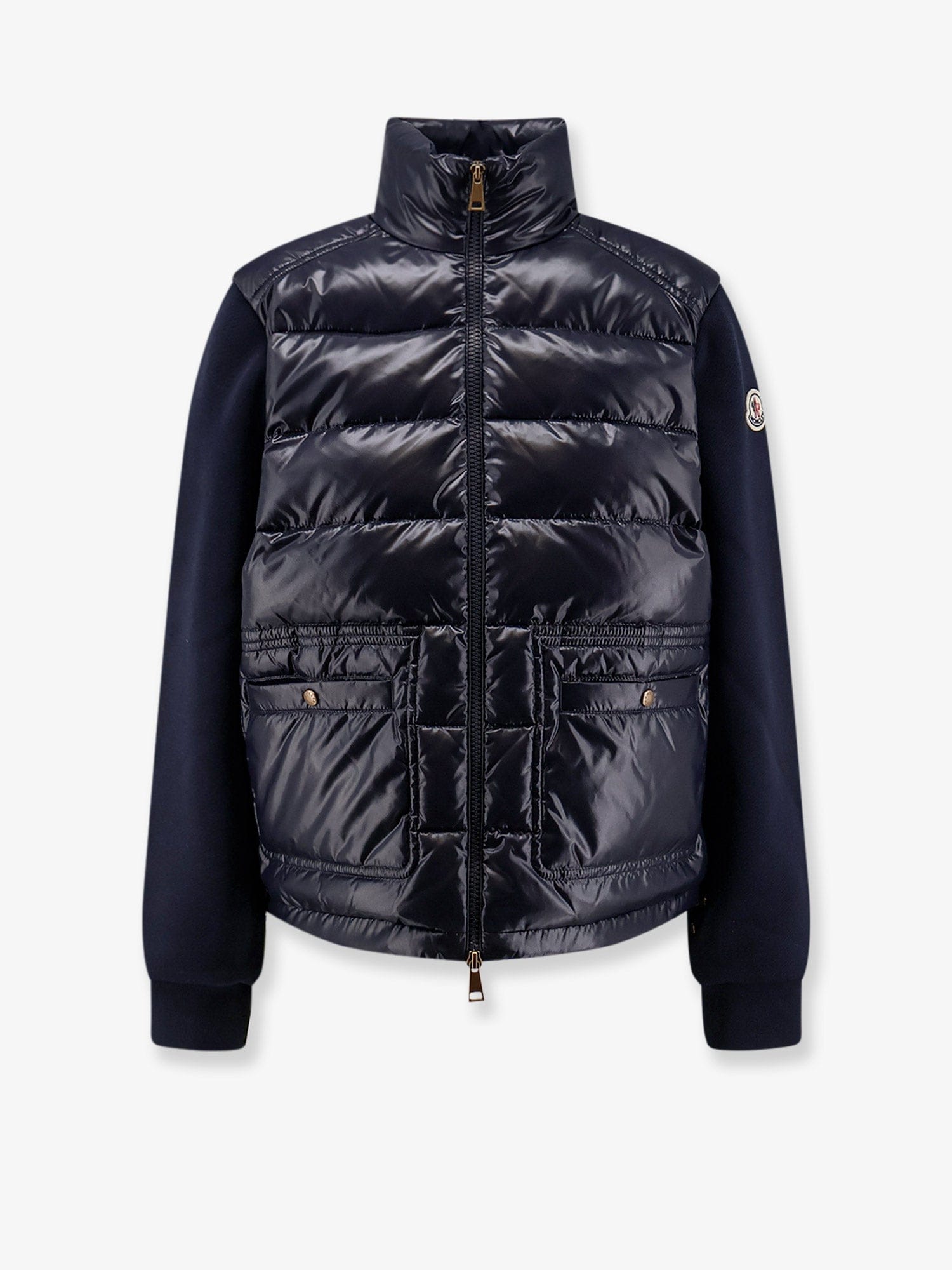 Moncler Padded jacket with fabric details