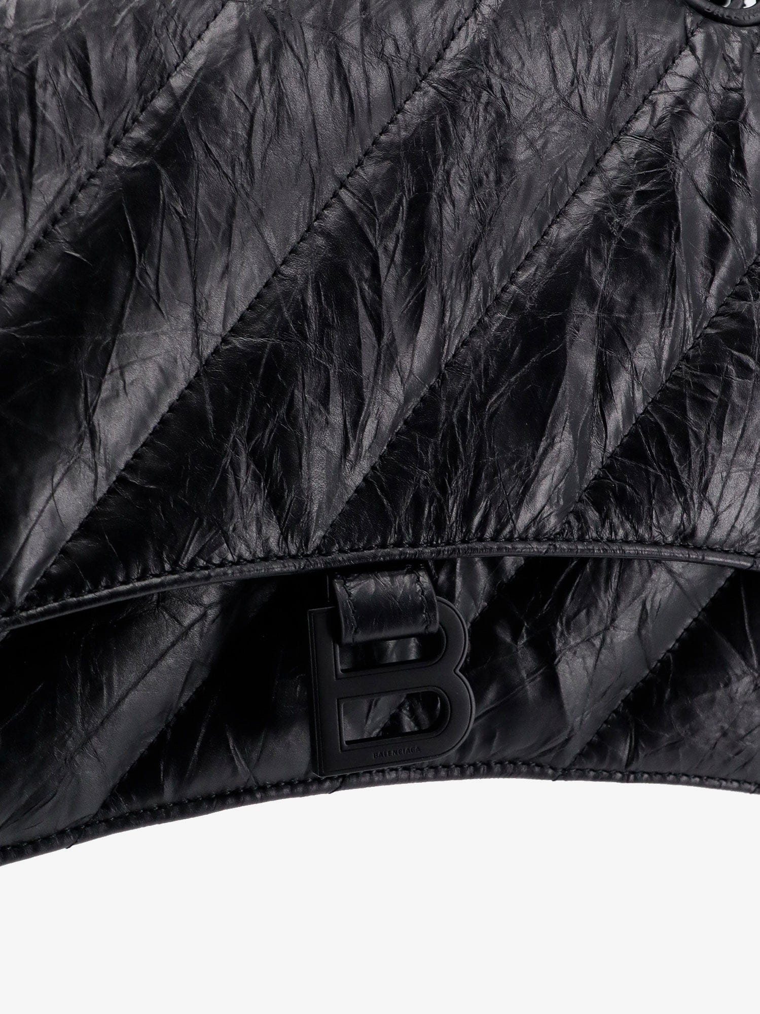 Balenciaga Matelassé leather shoulder bag with frontal monogram
