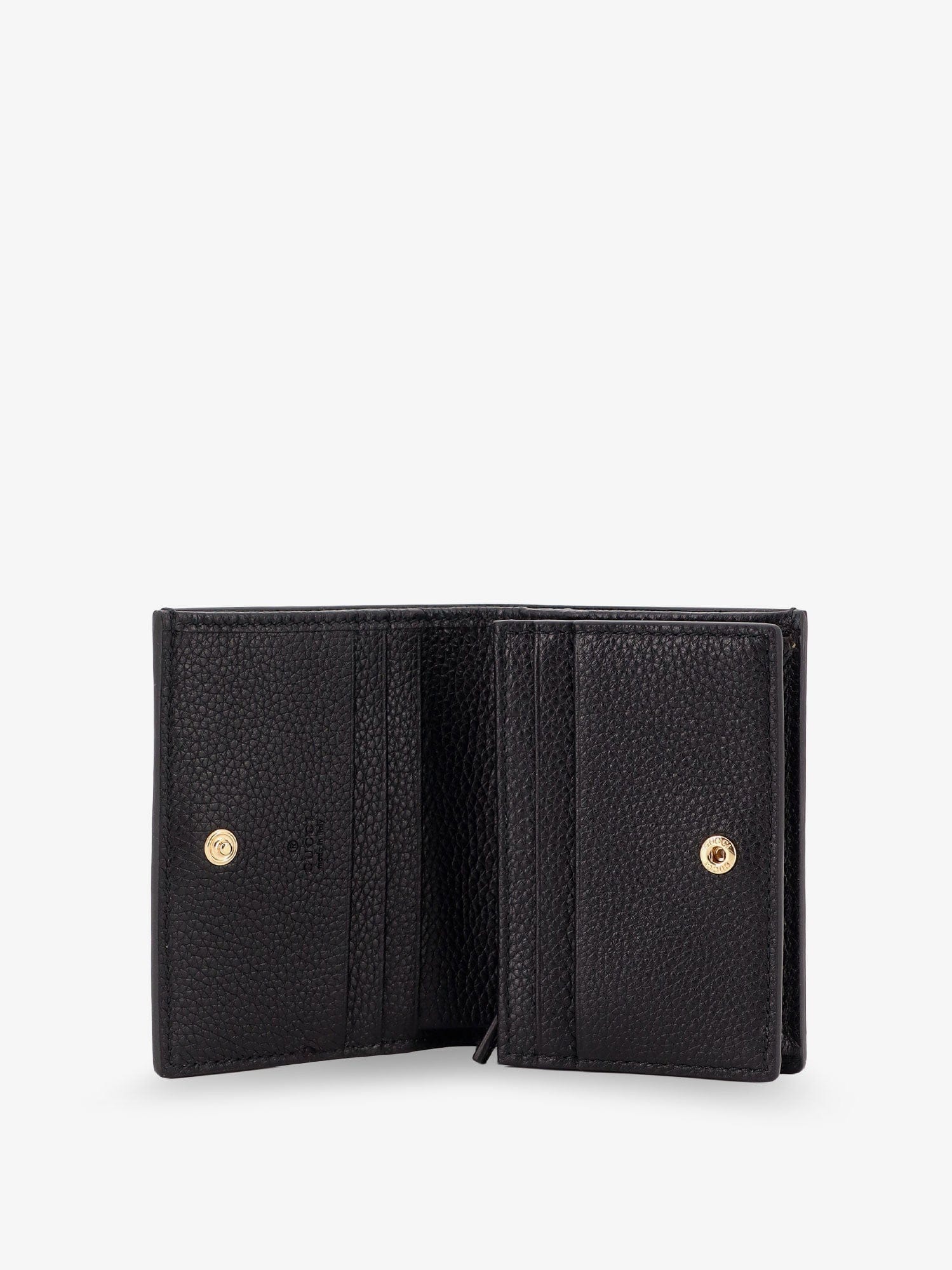 Gucci Mini leather wallet and GG Supreme fabric