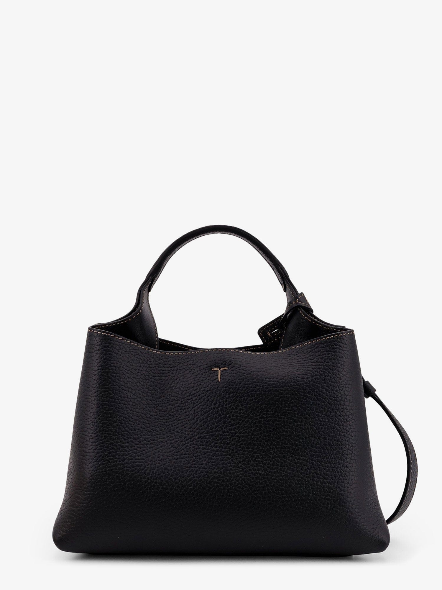 Tod's Micro leather crossbody bag with iconic stitching on the front