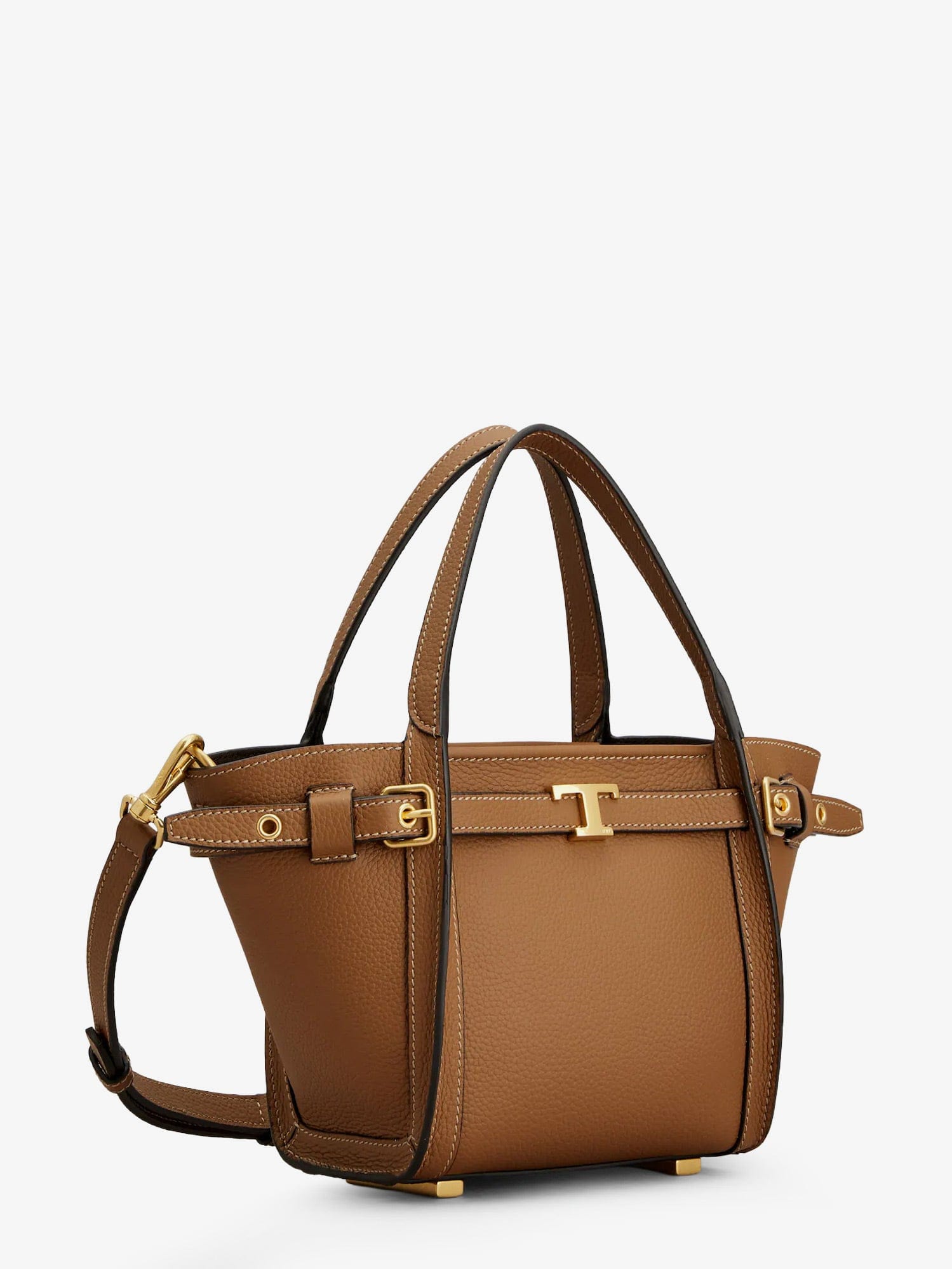 Tod's T Signature Leather Tote Bag