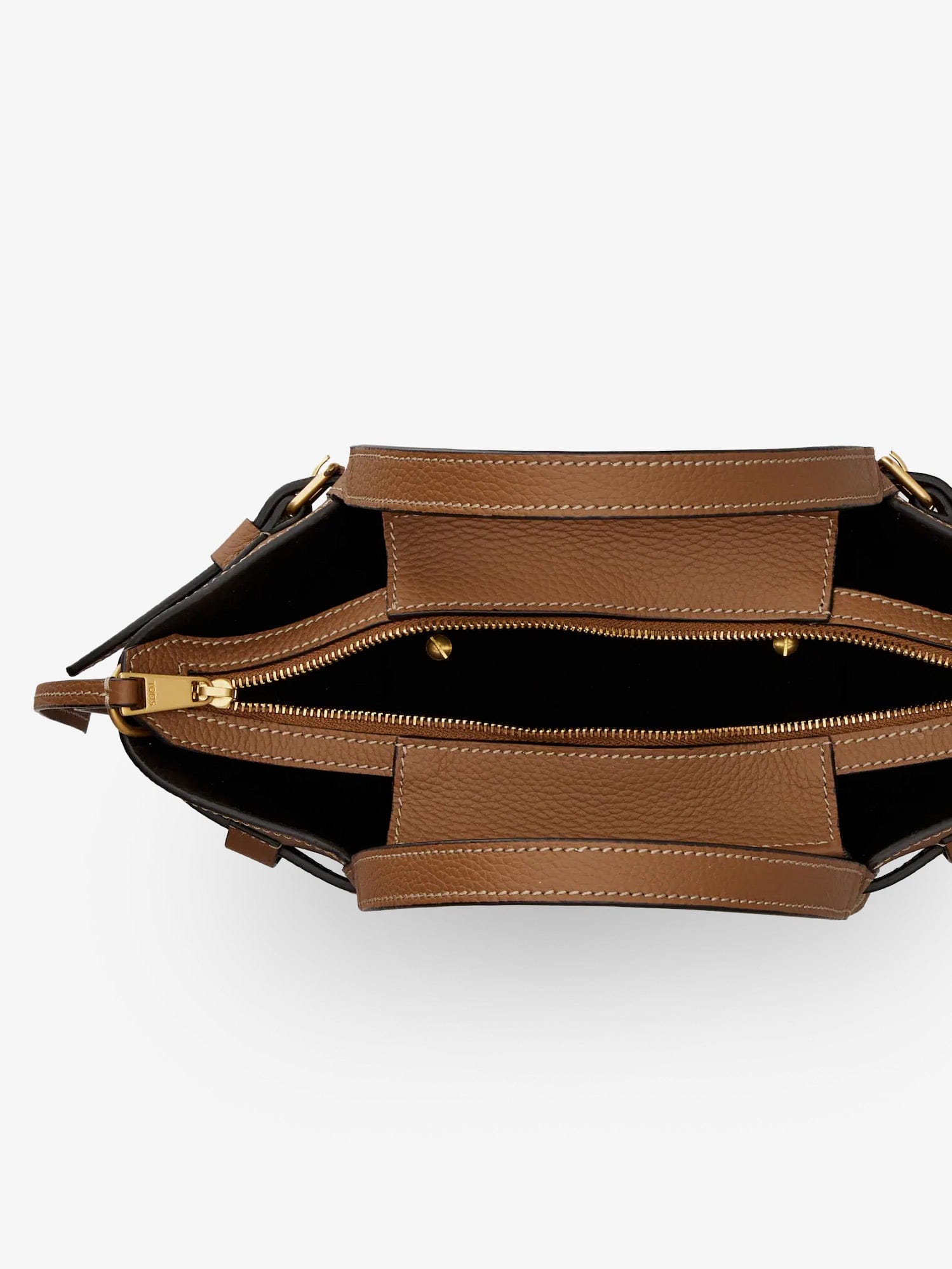Tod's T Signature Leather Tote Bag