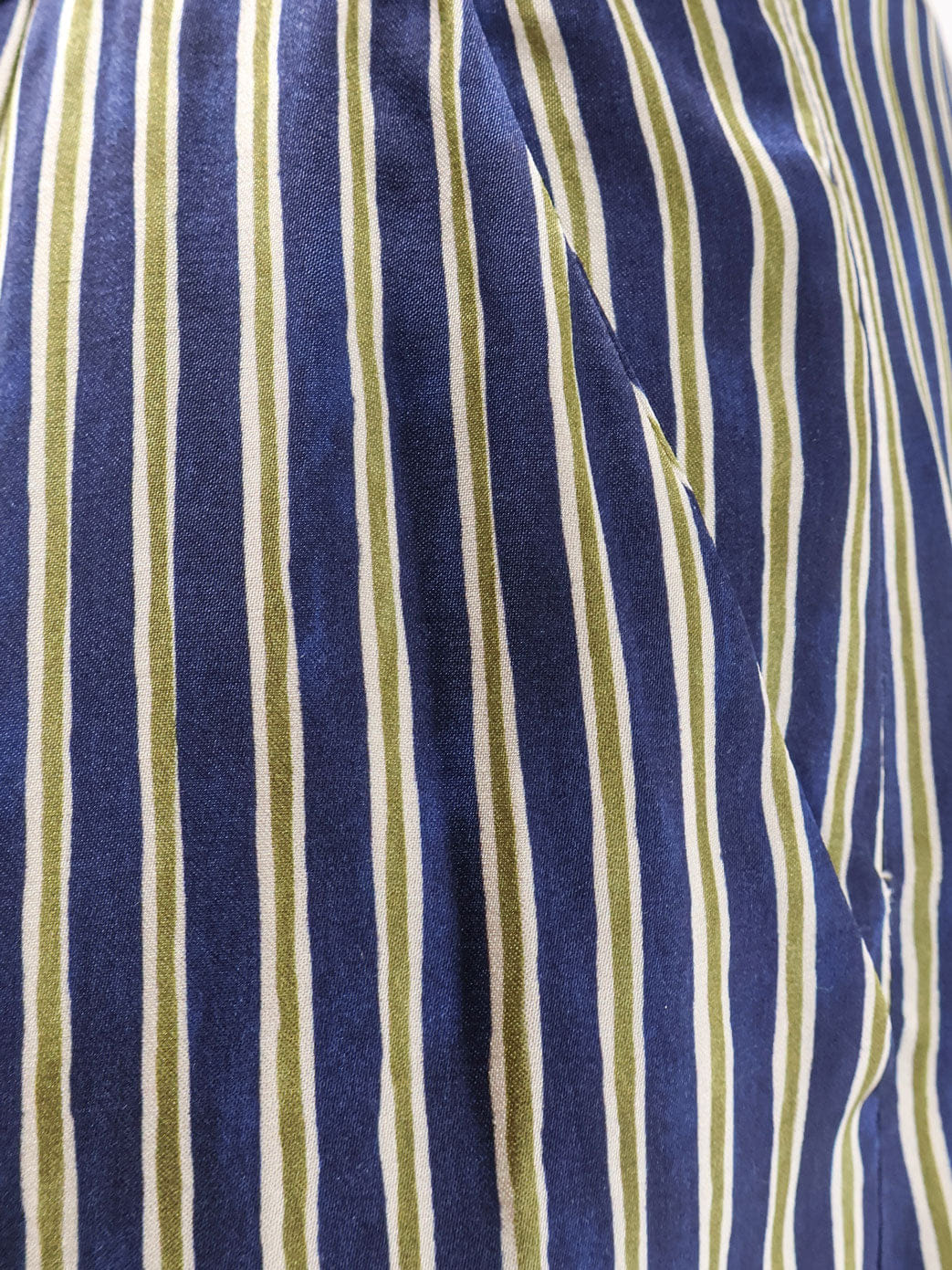 BYE FIRENZE Multicolor viscose and rayon trousers