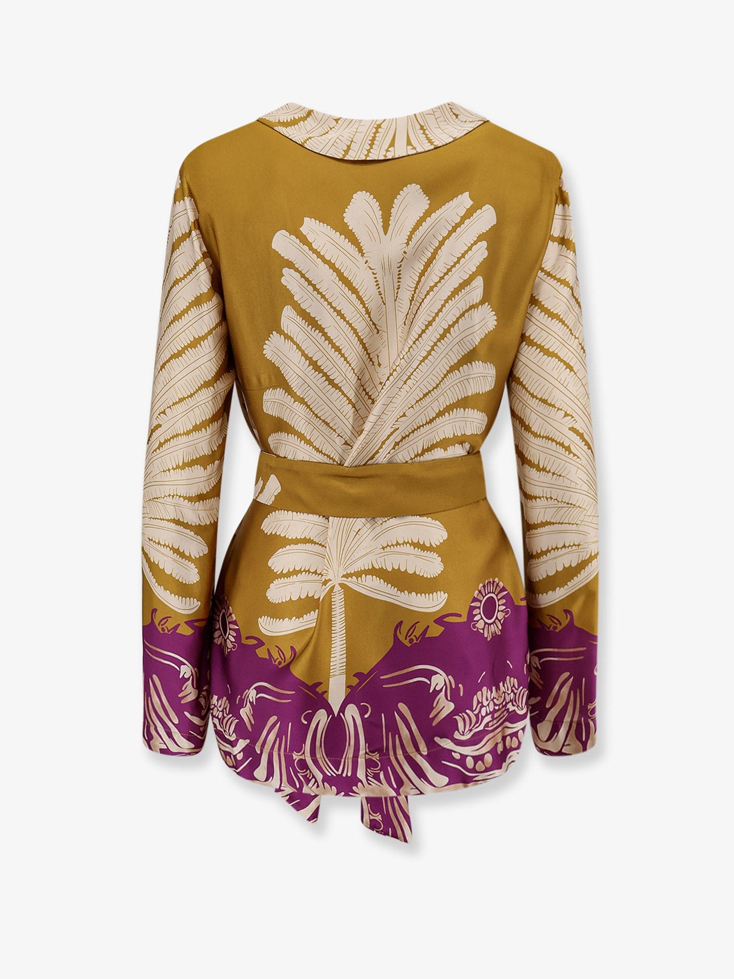 BYE FIRENZE Palma viscose and rayon blazer