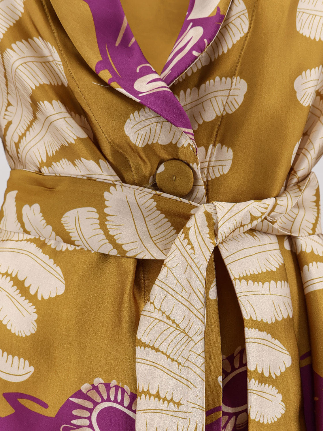 BYE FIRENZE Palma viscose and rayon blazer