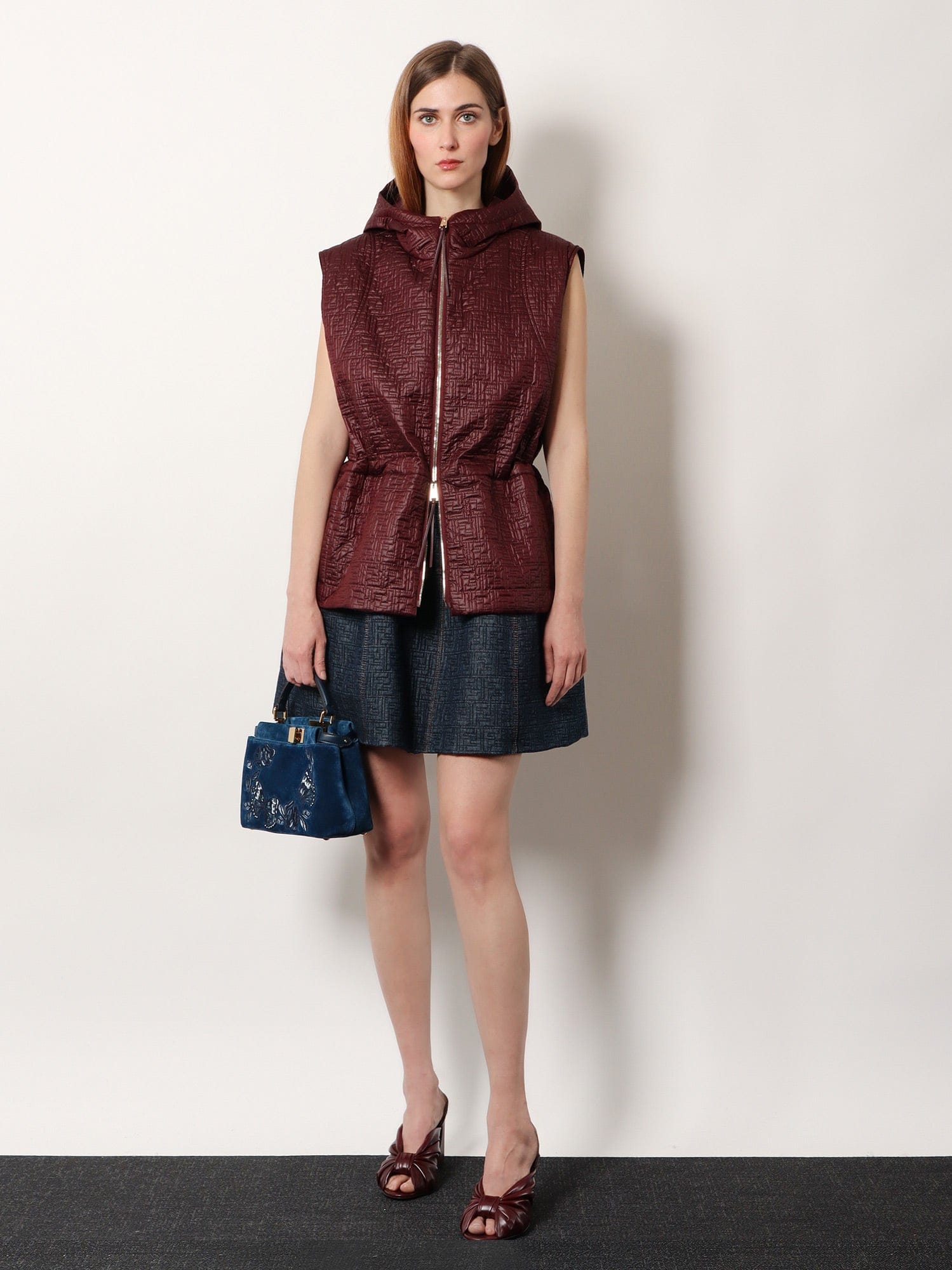 Fendi Quilted nylon vest