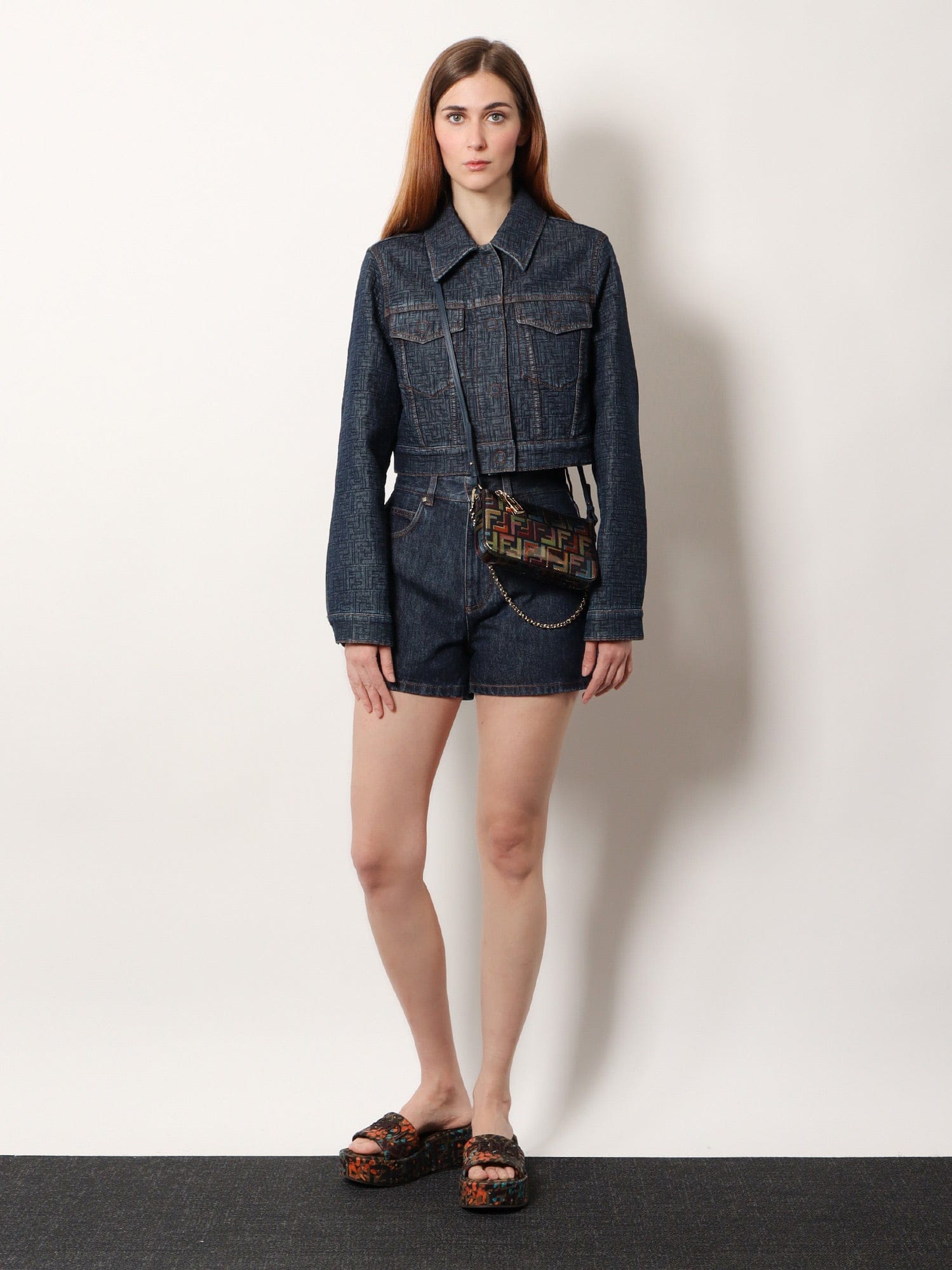 Fendi Padded denim jacket