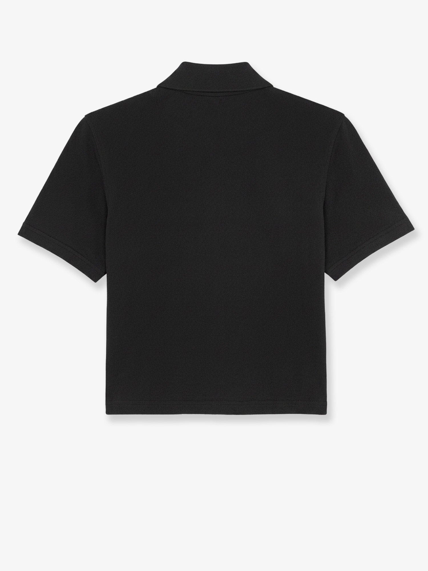 Saint Laurent Cassandre Cotton Piqué Cotton Polo Shirt