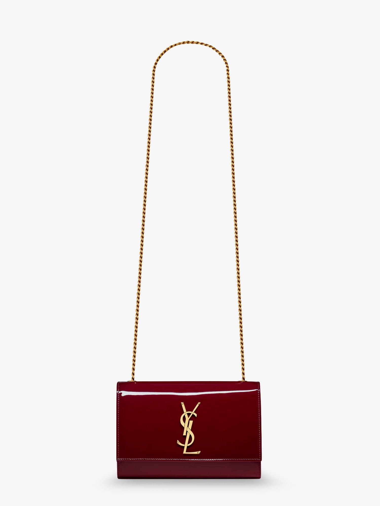 Saint Laurent Kate patent leather crossbody bag