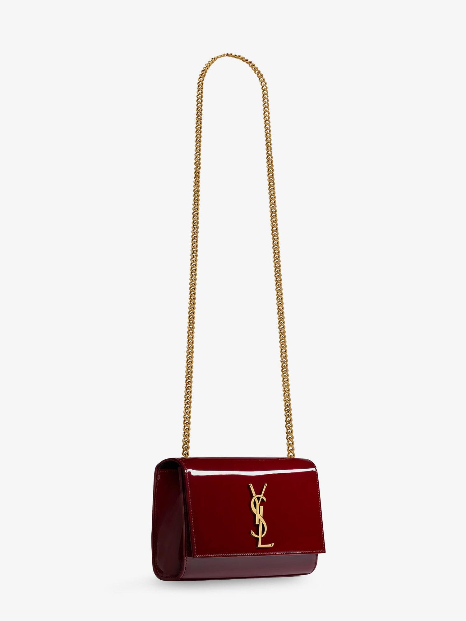 Saint Laurent Kate patent leather crossbody bag