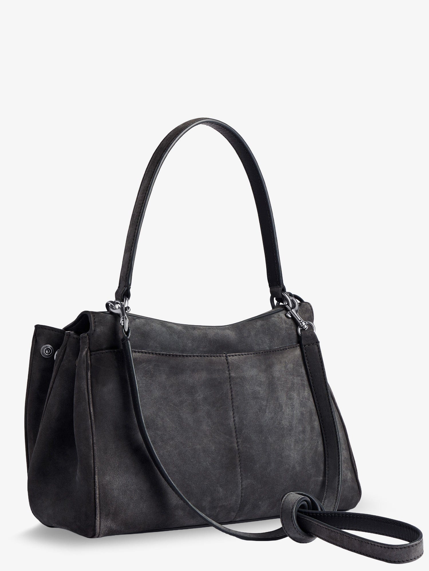 Balenciaga Rodeo S suede crossbody bag