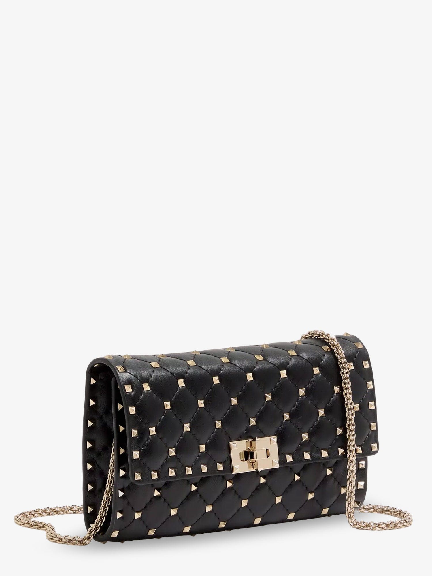 Valentino Garavani Rockstud Spike leather crossbody bag with iconic all-over studs