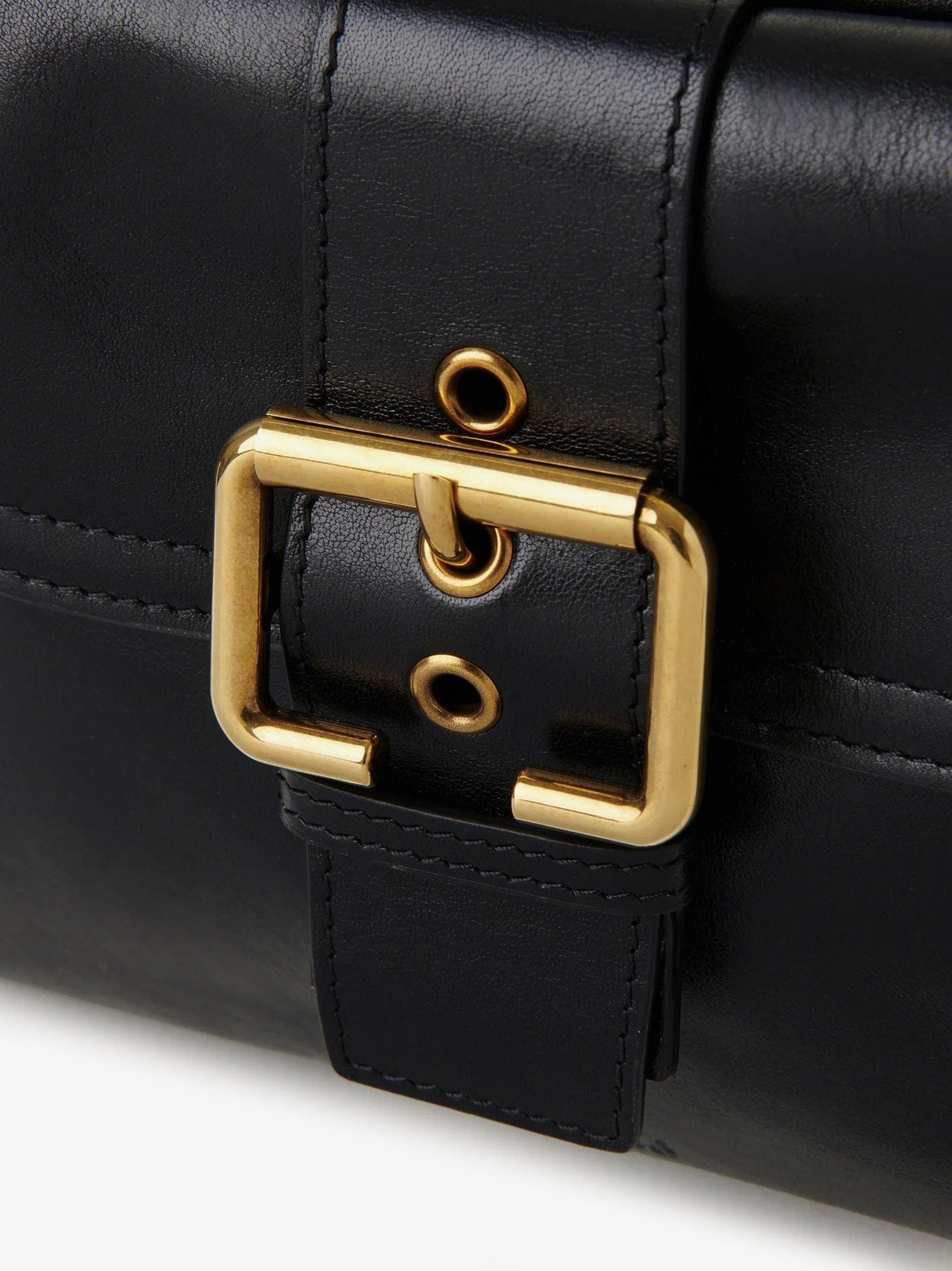 Chloe Carry shiny buffalo leather shoulder bag