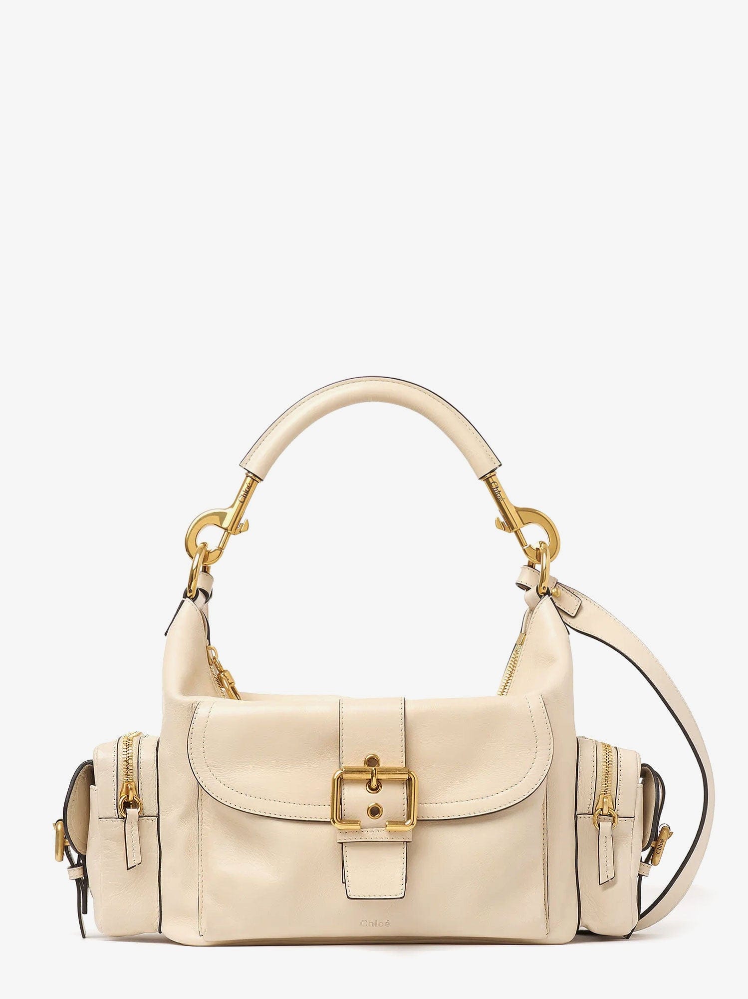 Chloe Medium Double Carry leather shoulder bag