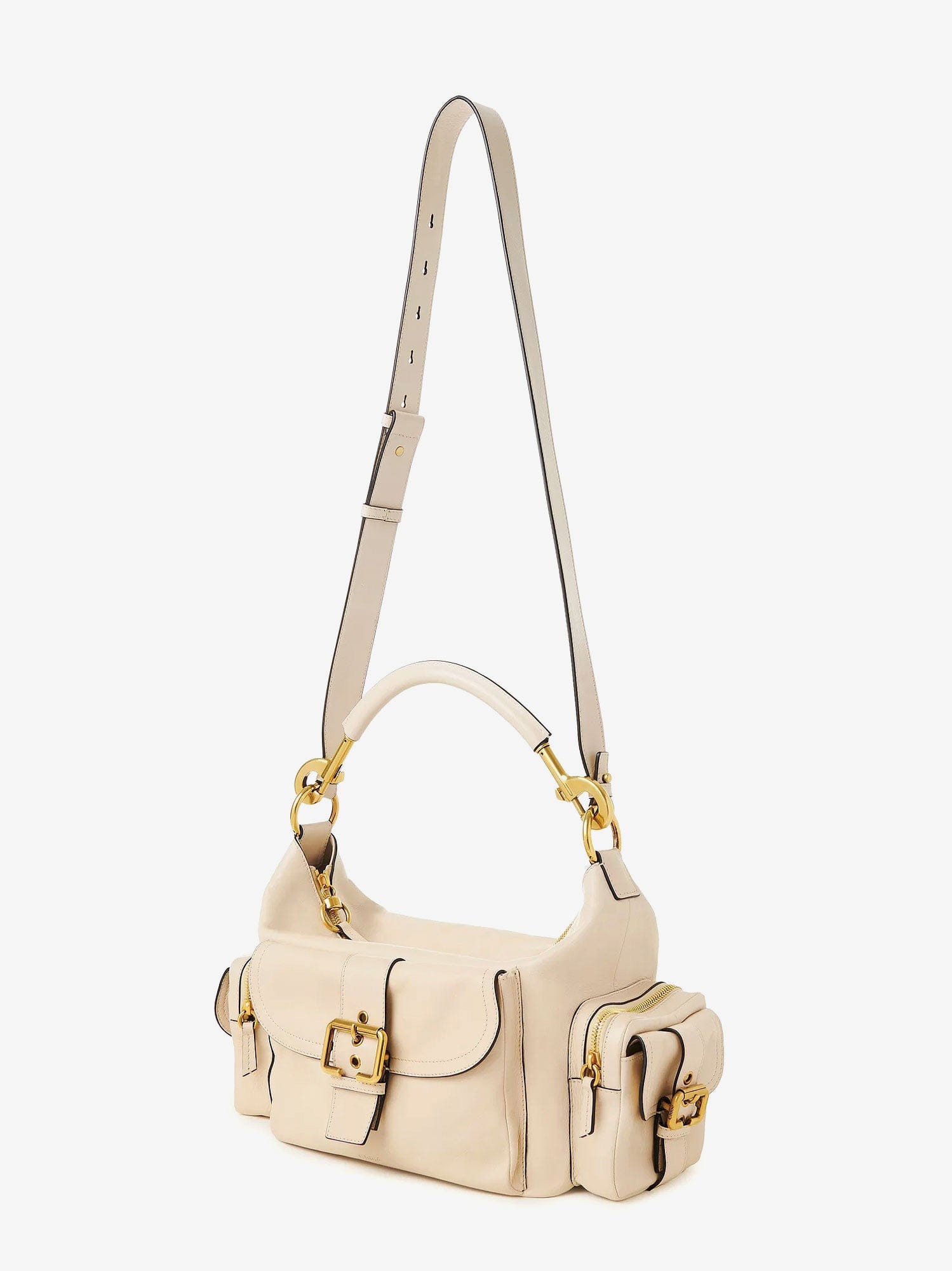 Chloe Medium Double Carry leather shoulder bag
