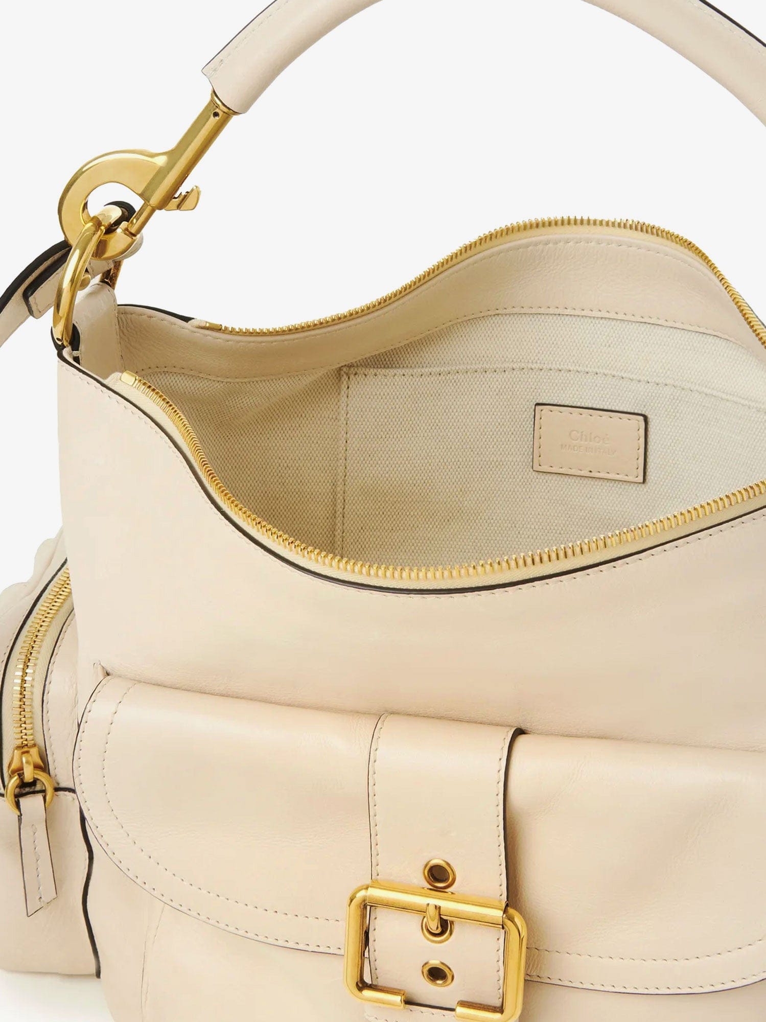 Chloe Medium Double Carry leather shoulder bag