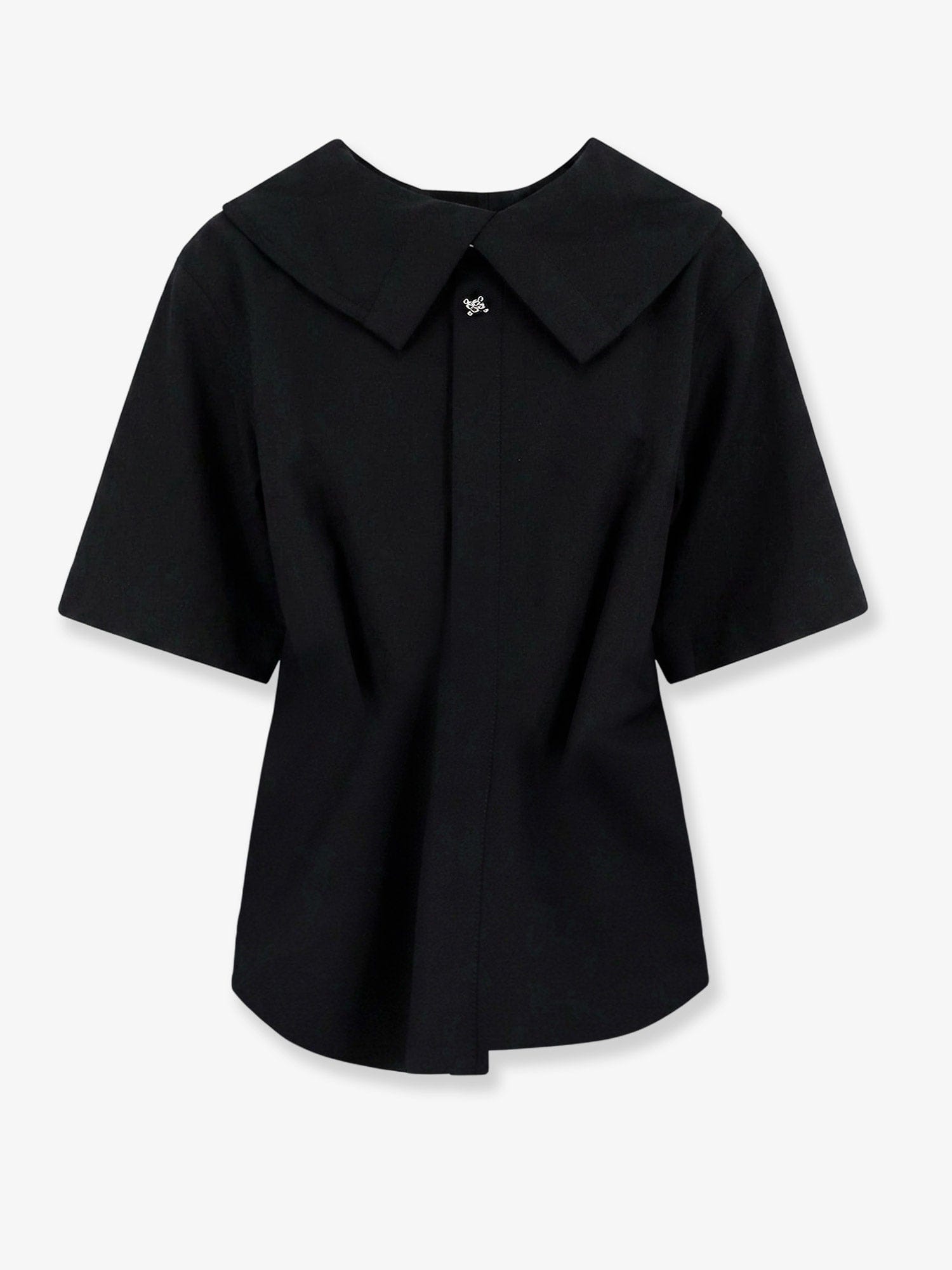 Bottega Veneta Compact cotton canvas shirt with Square Knot buttons