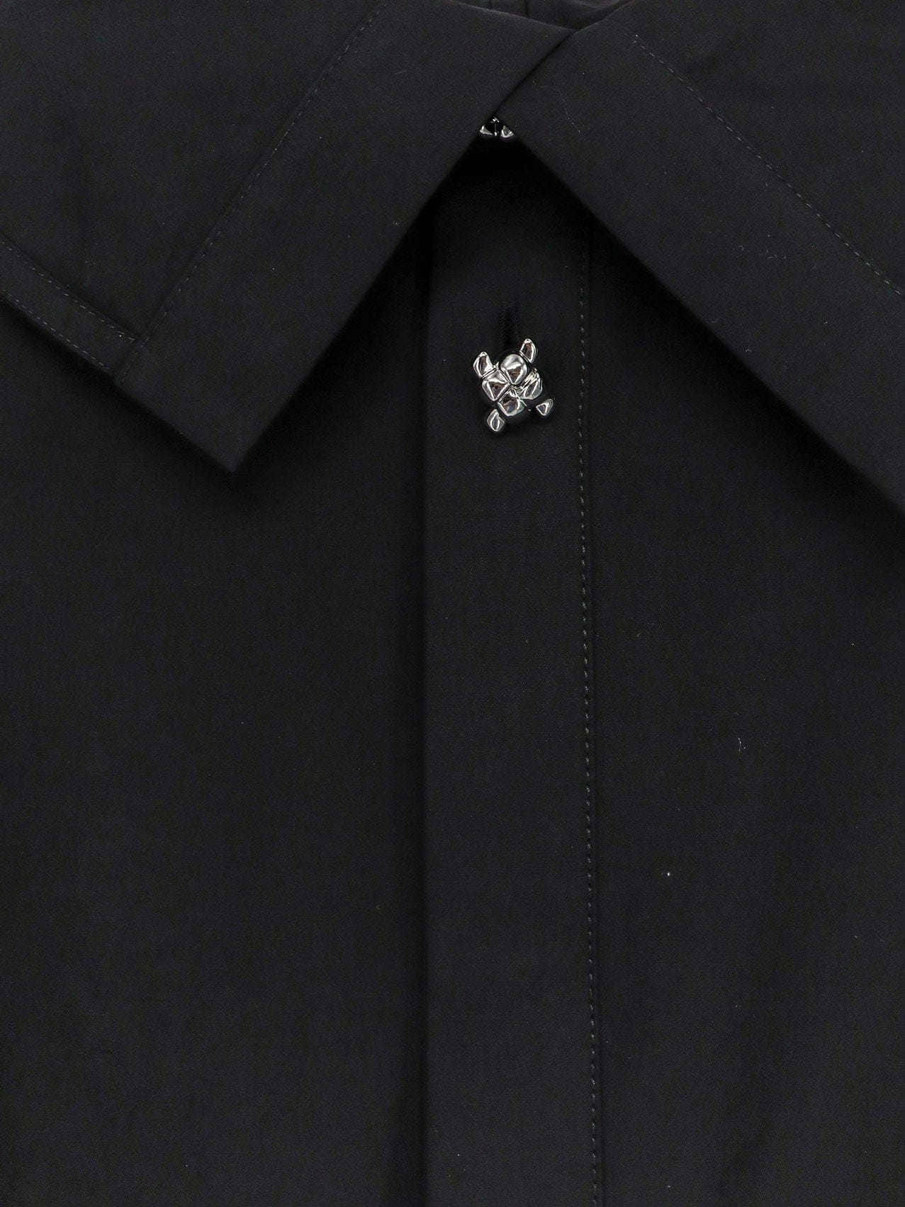 Bottega Veneta Compact cotton canvas shirt with Square Knot buttons