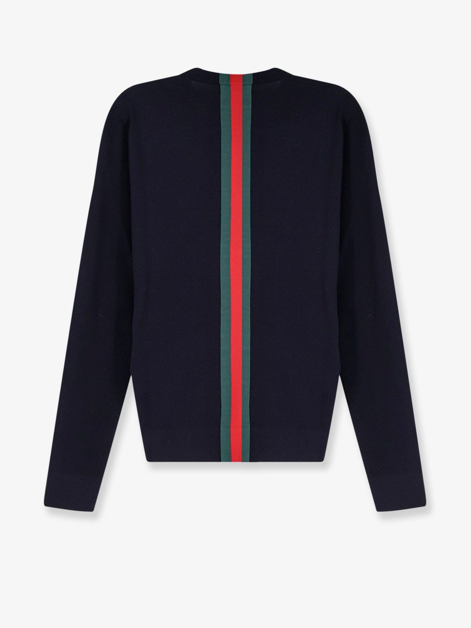 Gucci Cotton sweater with Nastro Web inlay