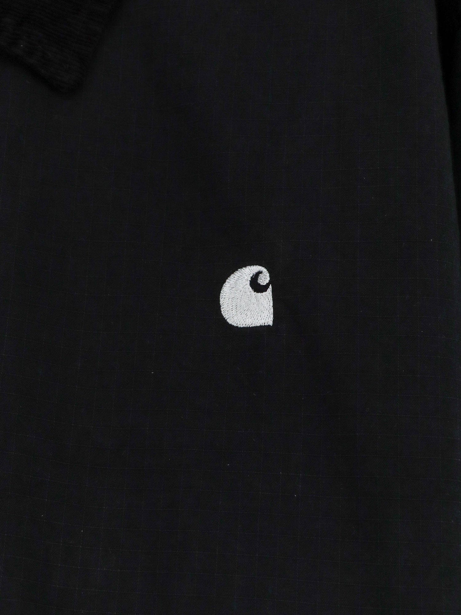 Carhartt WIP Madison Ripstop cotton jacket with embroidered logo on the front