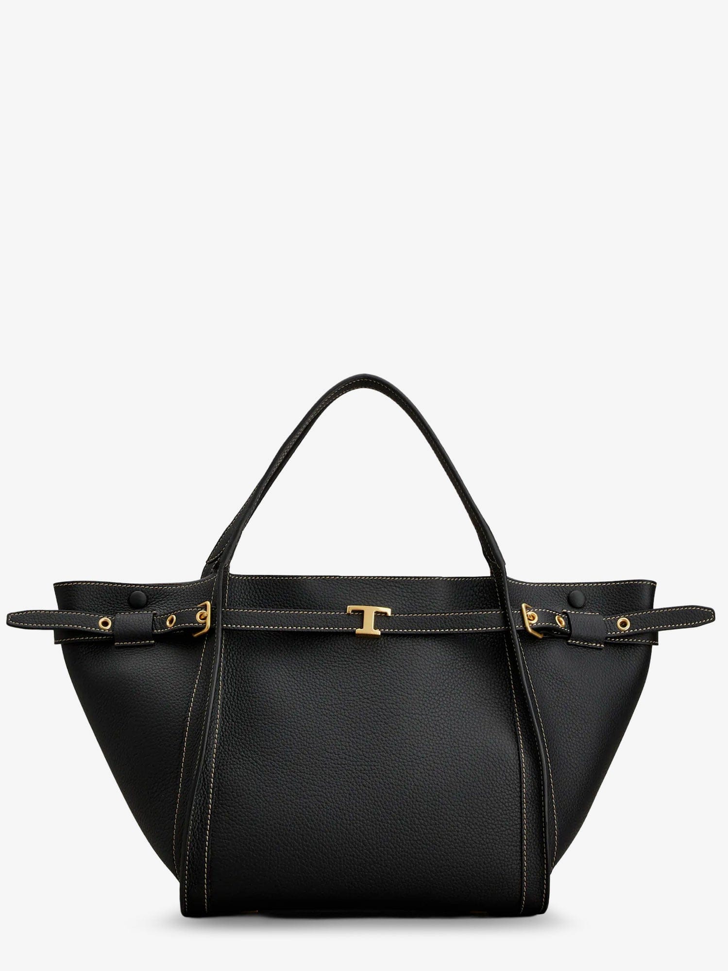 Tod's Hammered laeather tote bag