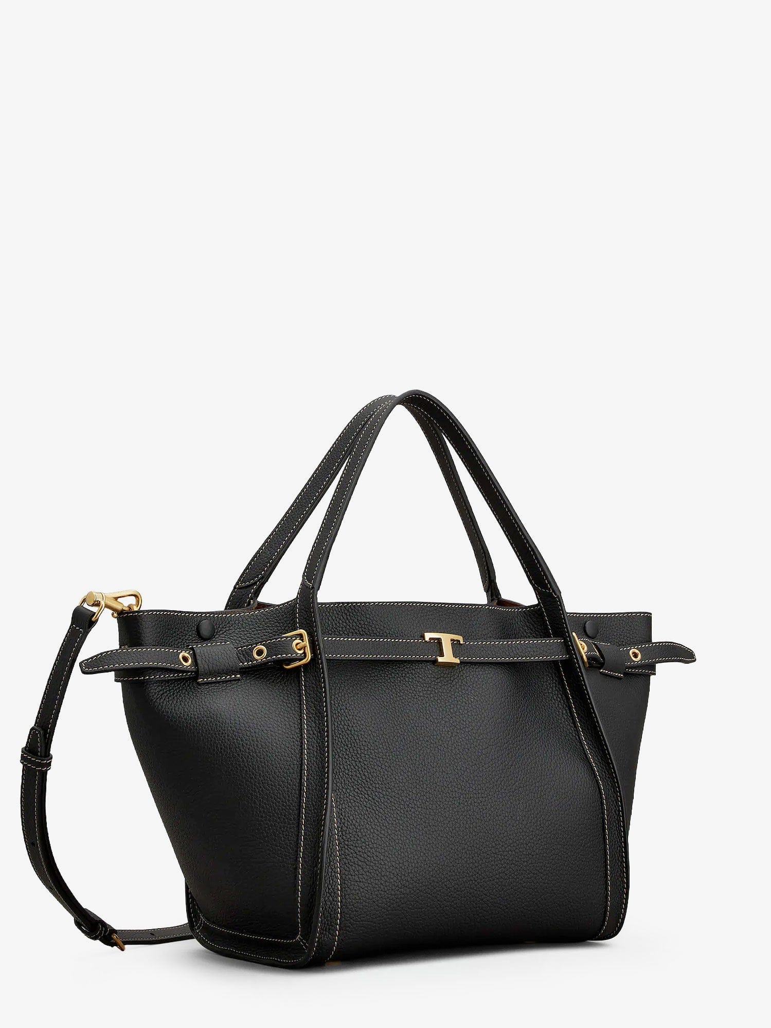 Tod's Hammered laeather tote bag