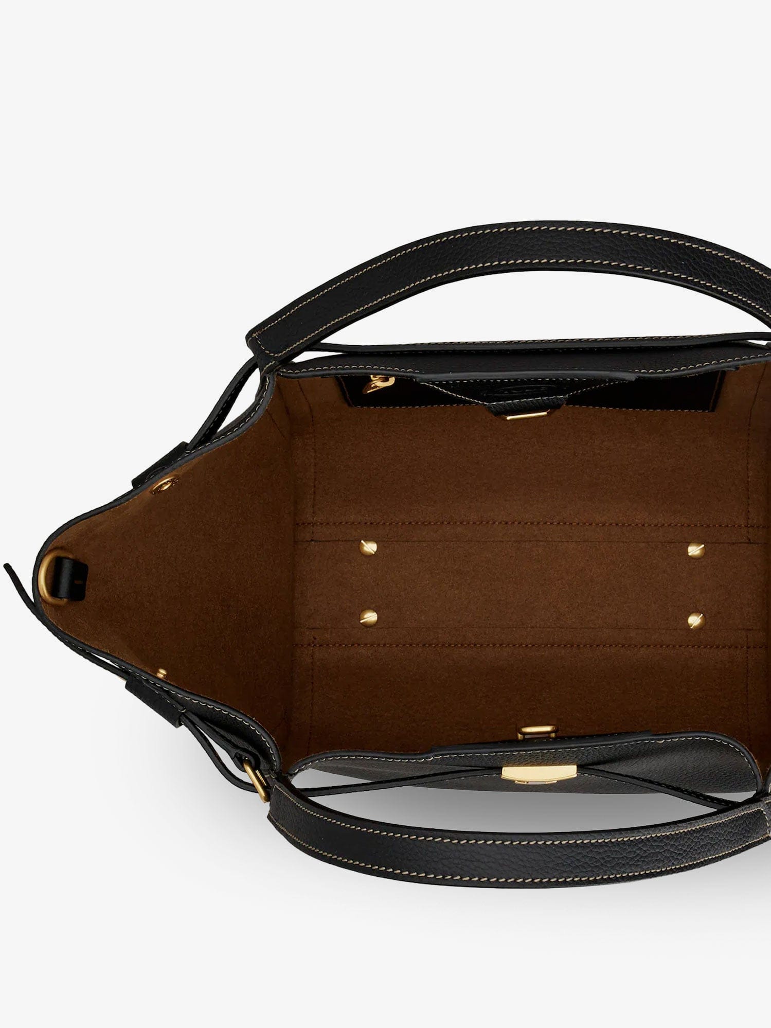 Tod's Hammered laeather tote bag