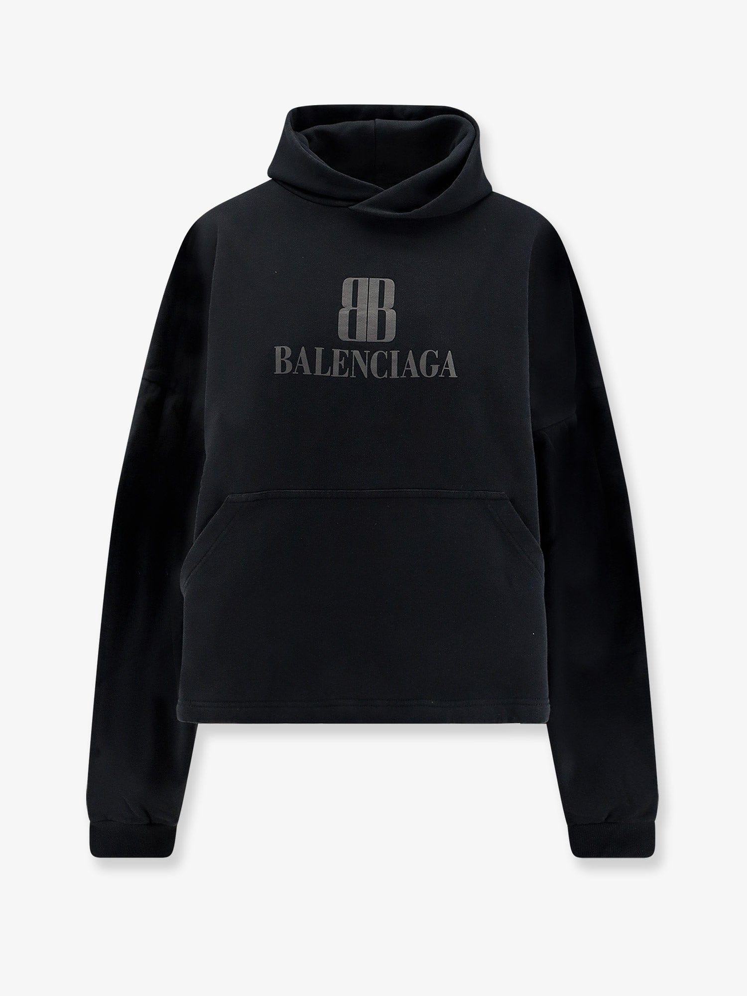 Balenciaga Cropped cotton sweatshirt
