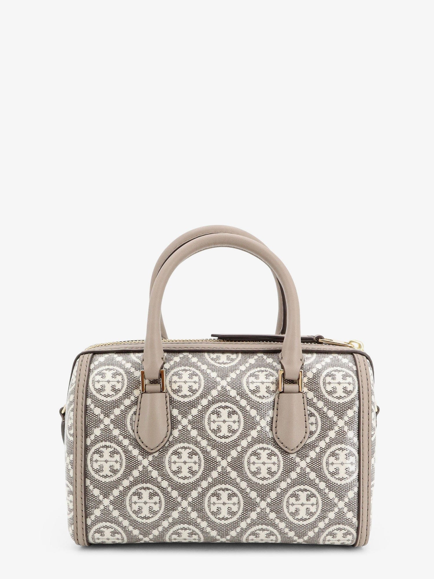 Tory Burch Barrel Bag T Monogram coated canvas handbag