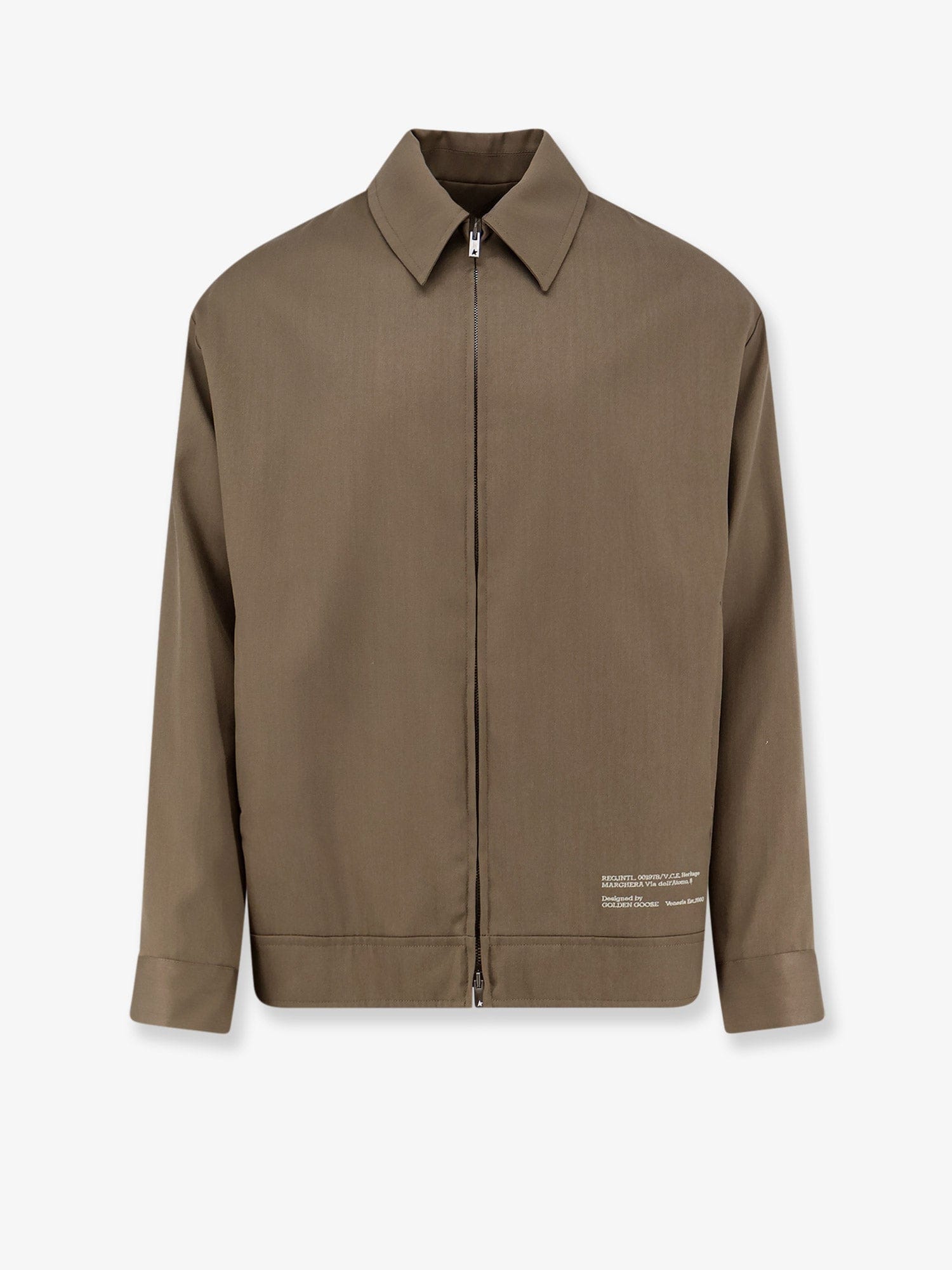 GOLDEN GOOSE DELUXE BRAND Coach wool and cotton jacket