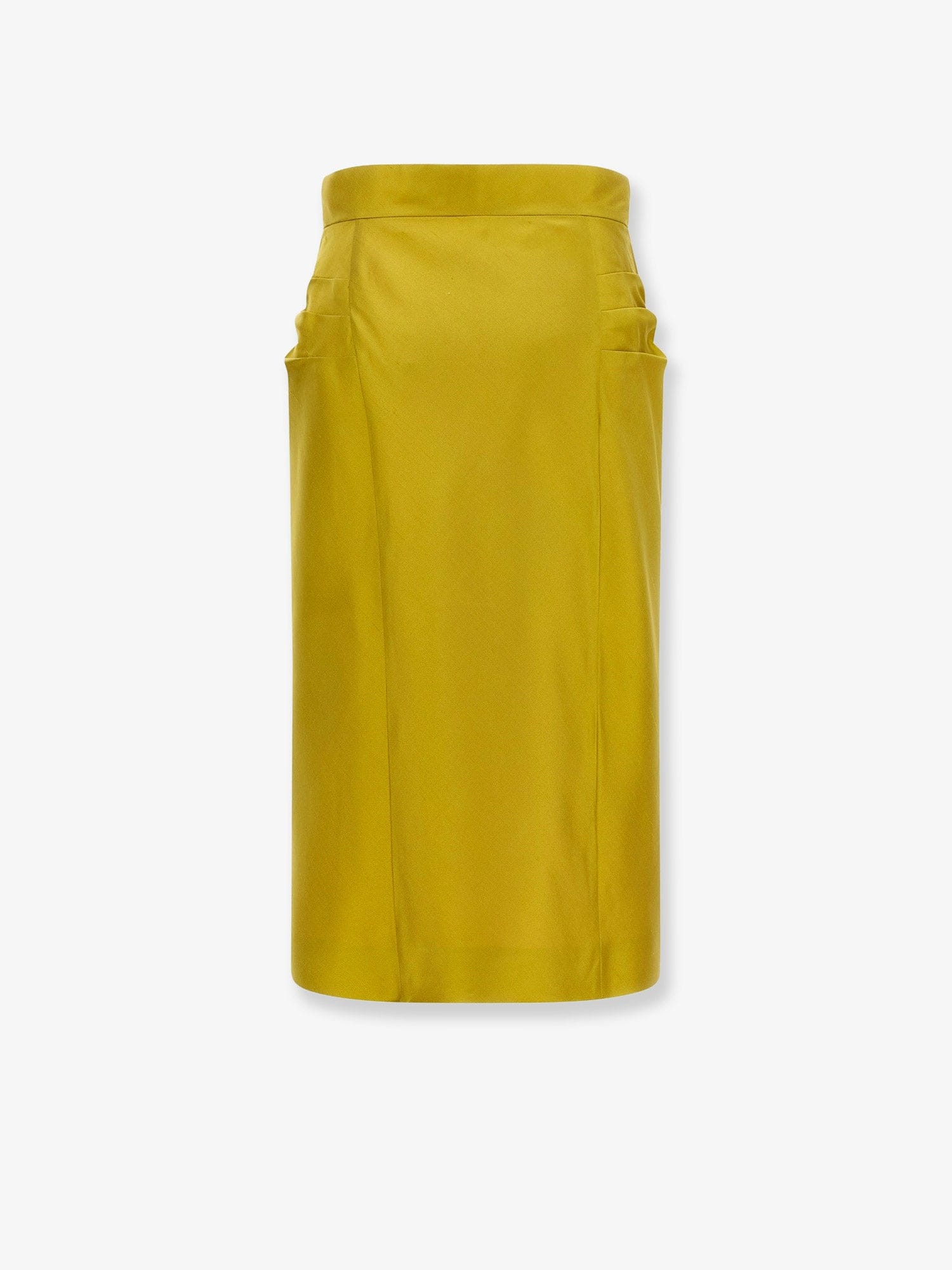 Valentino Shantung midi skirt