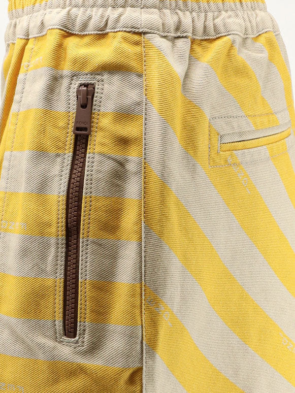 Fendi Cotton and linen shorts