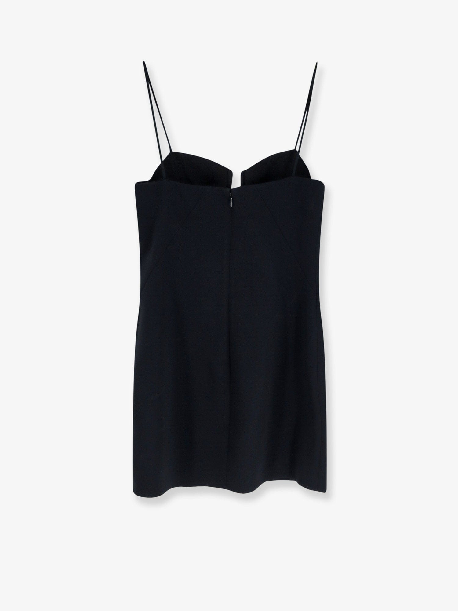 Givenchy Cutaway Satin Mini Dress