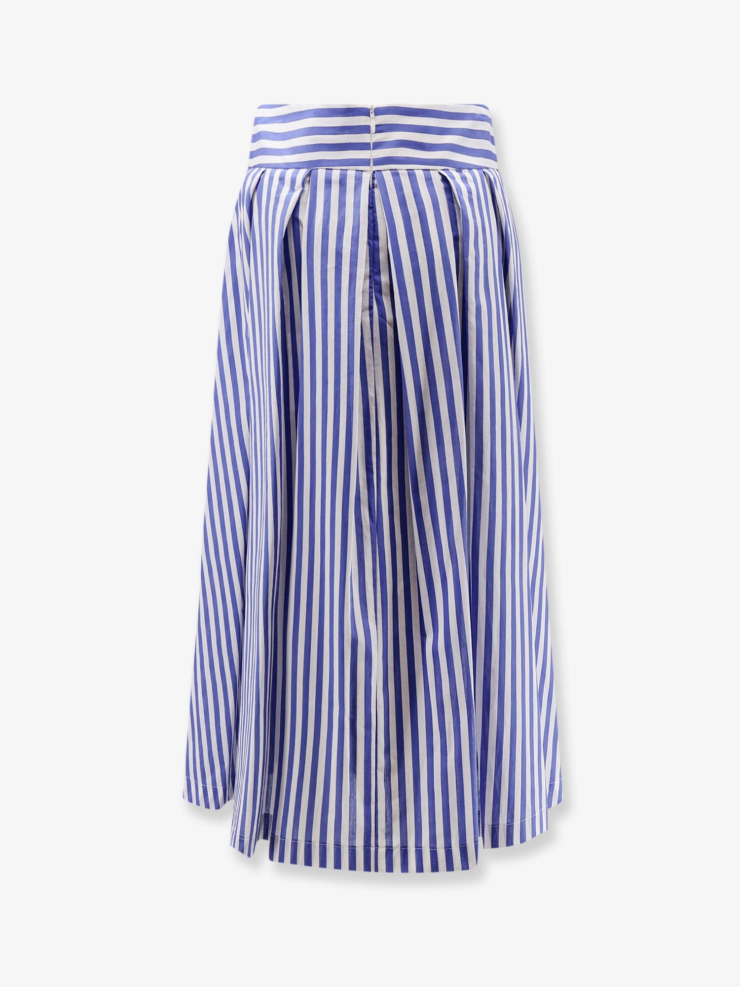 LAVI Iris striped cotton skirt