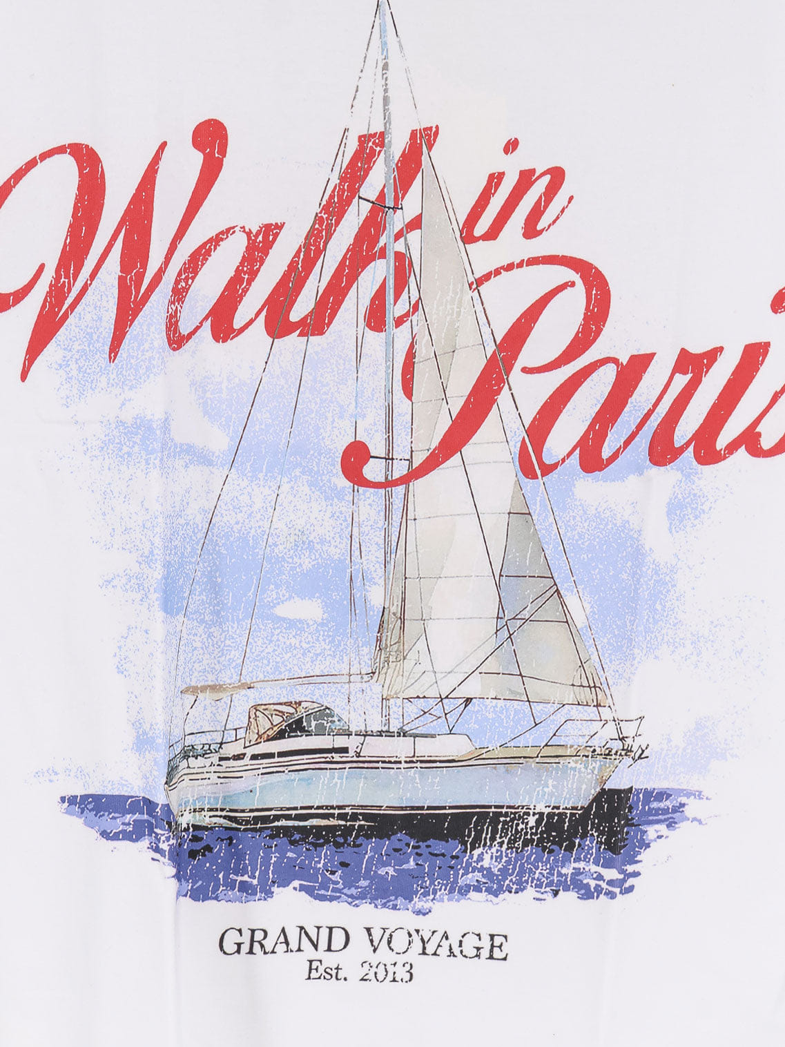 Walk in Paris Grand Voyage cotton t-shirt